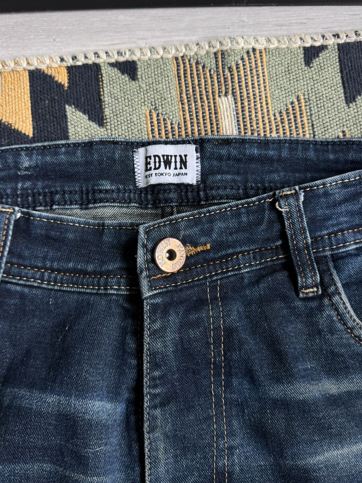 Edwin Vintage Edwin Japan Denim Pants Size US 36 / EU 52 - 11 Thumbnail