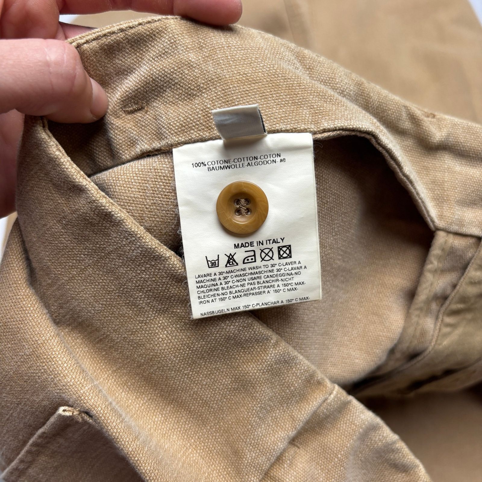 Maison Margiela Vintage SS 2004 Maison Martin Margiela Beltless Pants 52 Size US 35 - 10 Thumbnail