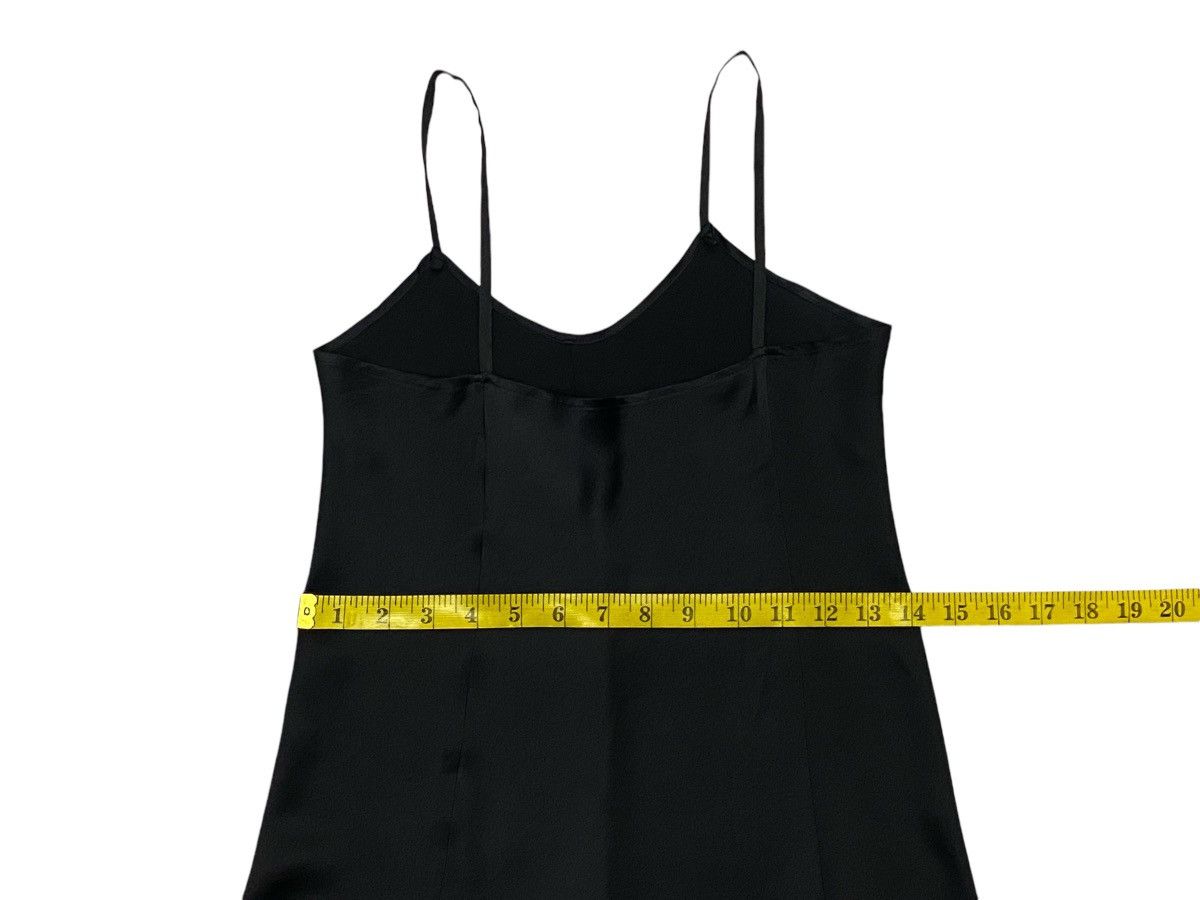 Yohji Yamamoto Yohji Yamamoto + Noir Soie Silk Midi Dress Size S / US 4 / IT 40 - 17 Thumbnail