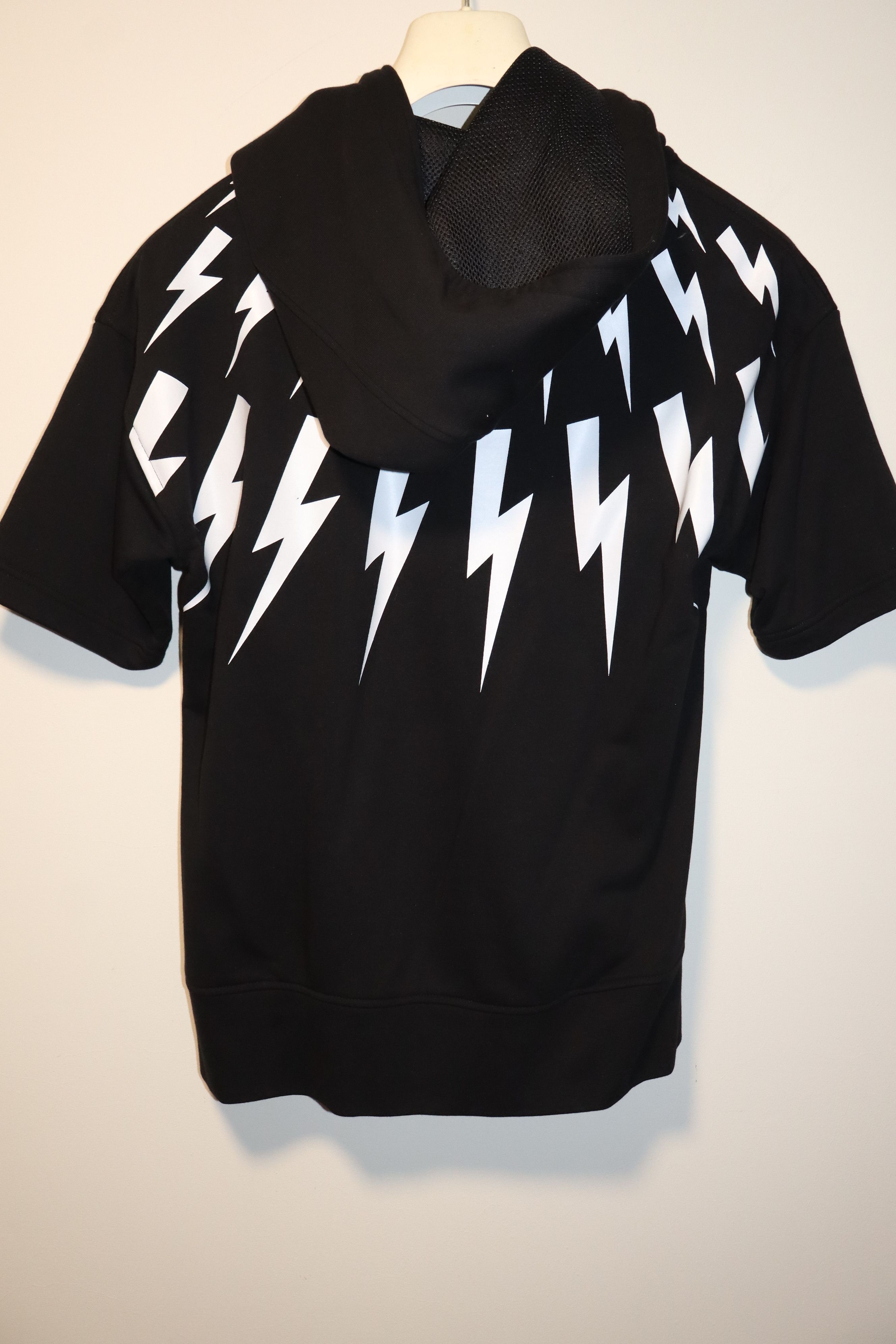 Neil Barrett Oversized hooded t-shirt Size US XXS / EU 40 - 8 Thumbnail
