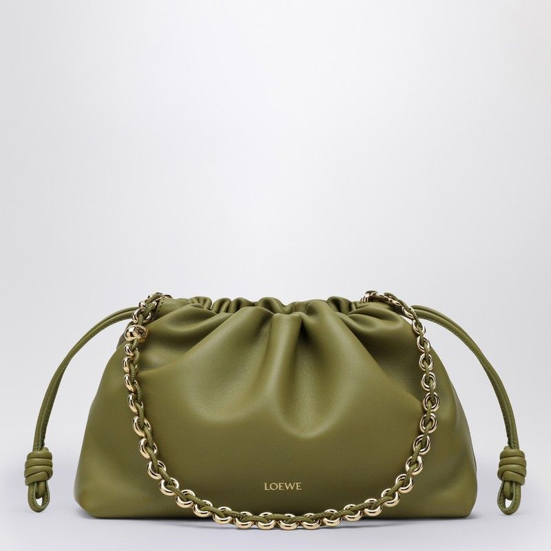 Loewe Flamenco Purse Medium Light Moss