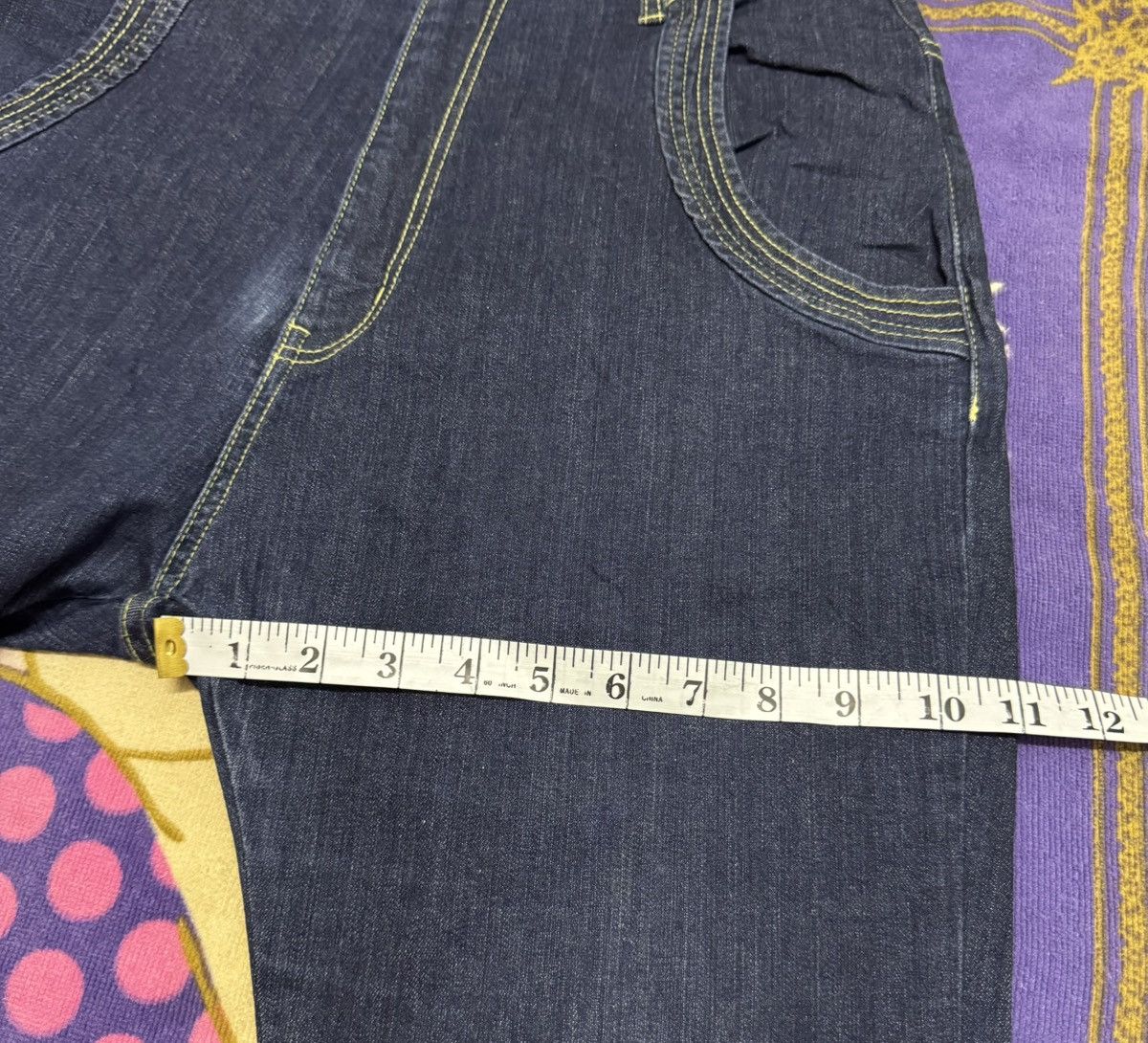 Ne-Net NE-NET Issey Miyake Soft Denim Pant Size US 31 - 13 Thumbnail