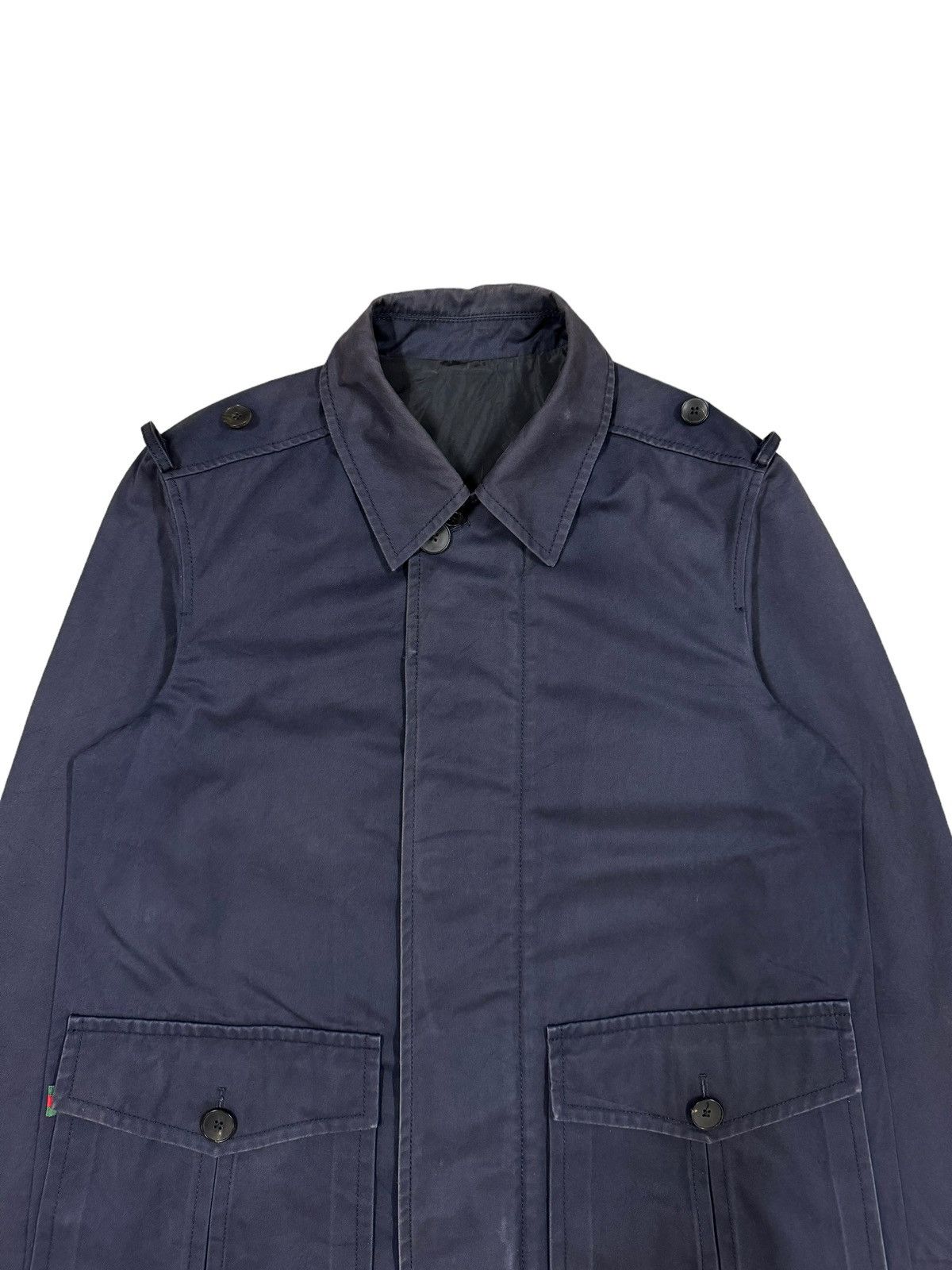 Gucci Authentic🔥Gucci Mac Coat Short Patch Pocket Made In Italy Size US M / EU 48-50 / 2 - 5 Thumbnail