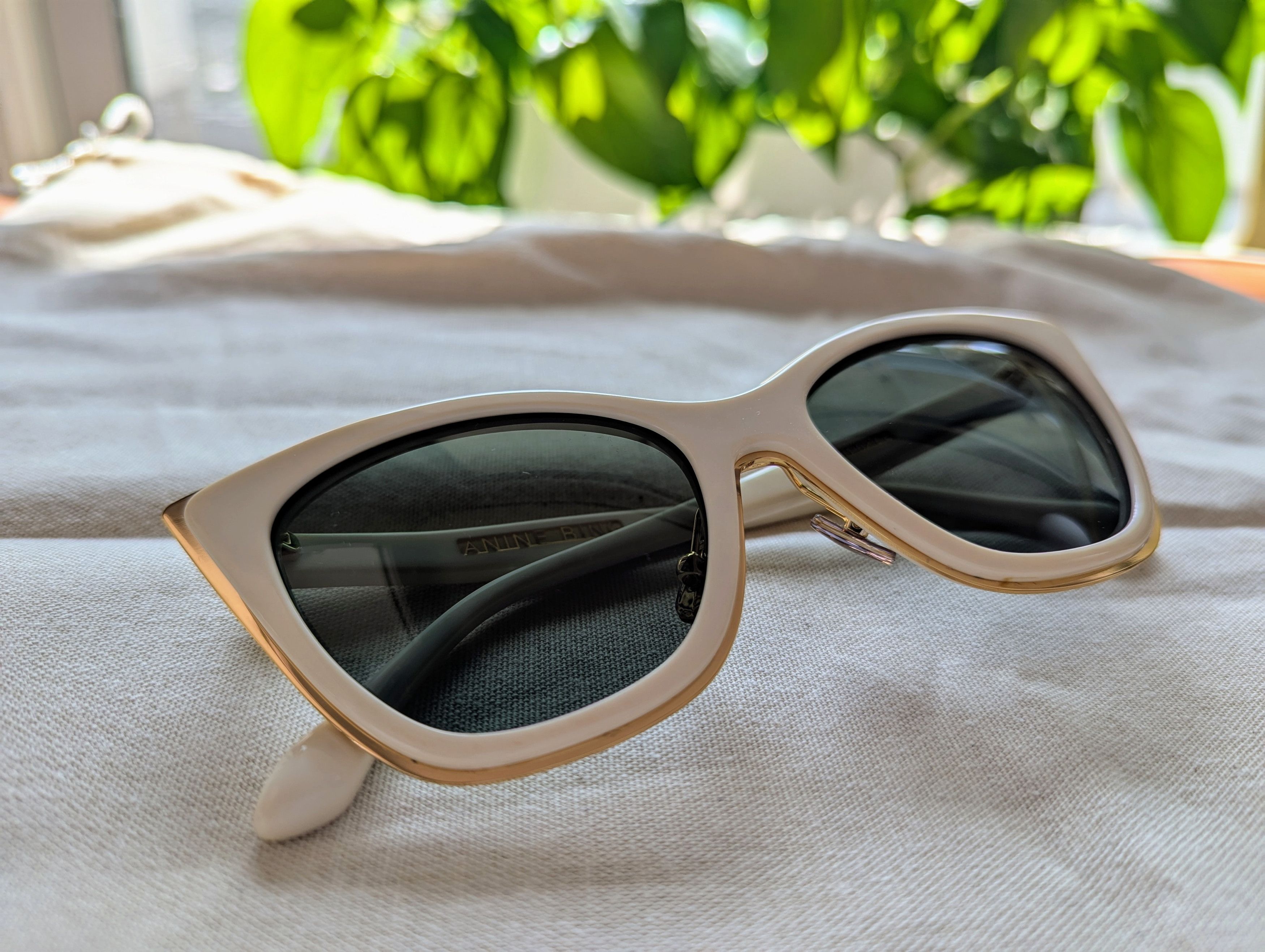 Anine Bing ANINE BING Echo Park Sunglasses | Color BONE | AUTH Size ONE SIZE - 4 Thumbnail