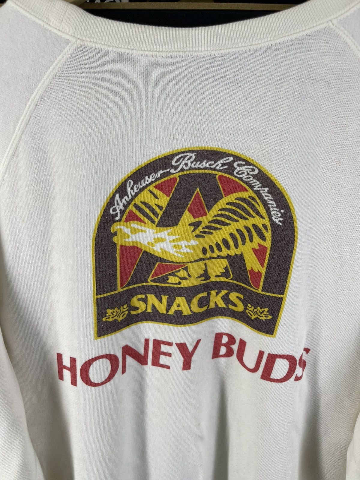 Budweiser Vintage 90's Budweiser King Of Beers Honey Buds Sweatshirt Size US M / EU 48-50 / 2 - 8 Thumbnail