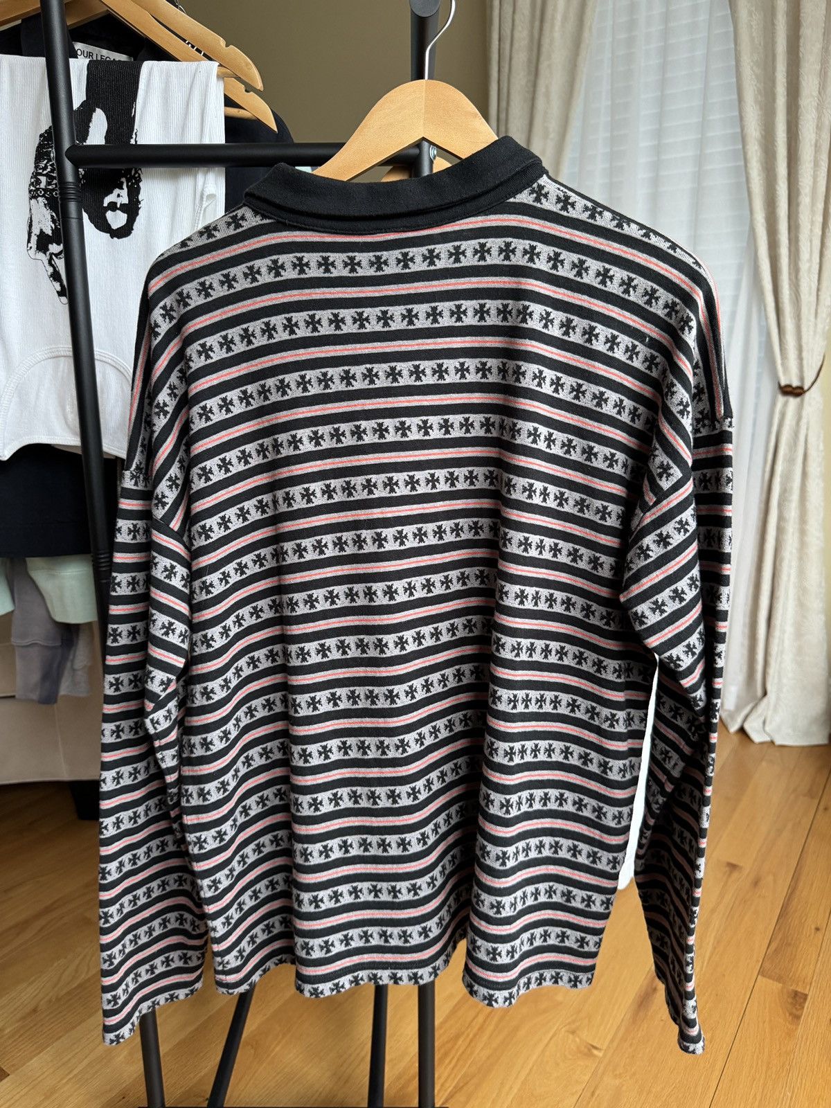 Chrome Hearts Chrome Hearts Matty Boy Rugby Polo Longsleeve Size US M / EU 48-50 / 2 - 4 Thumbnail