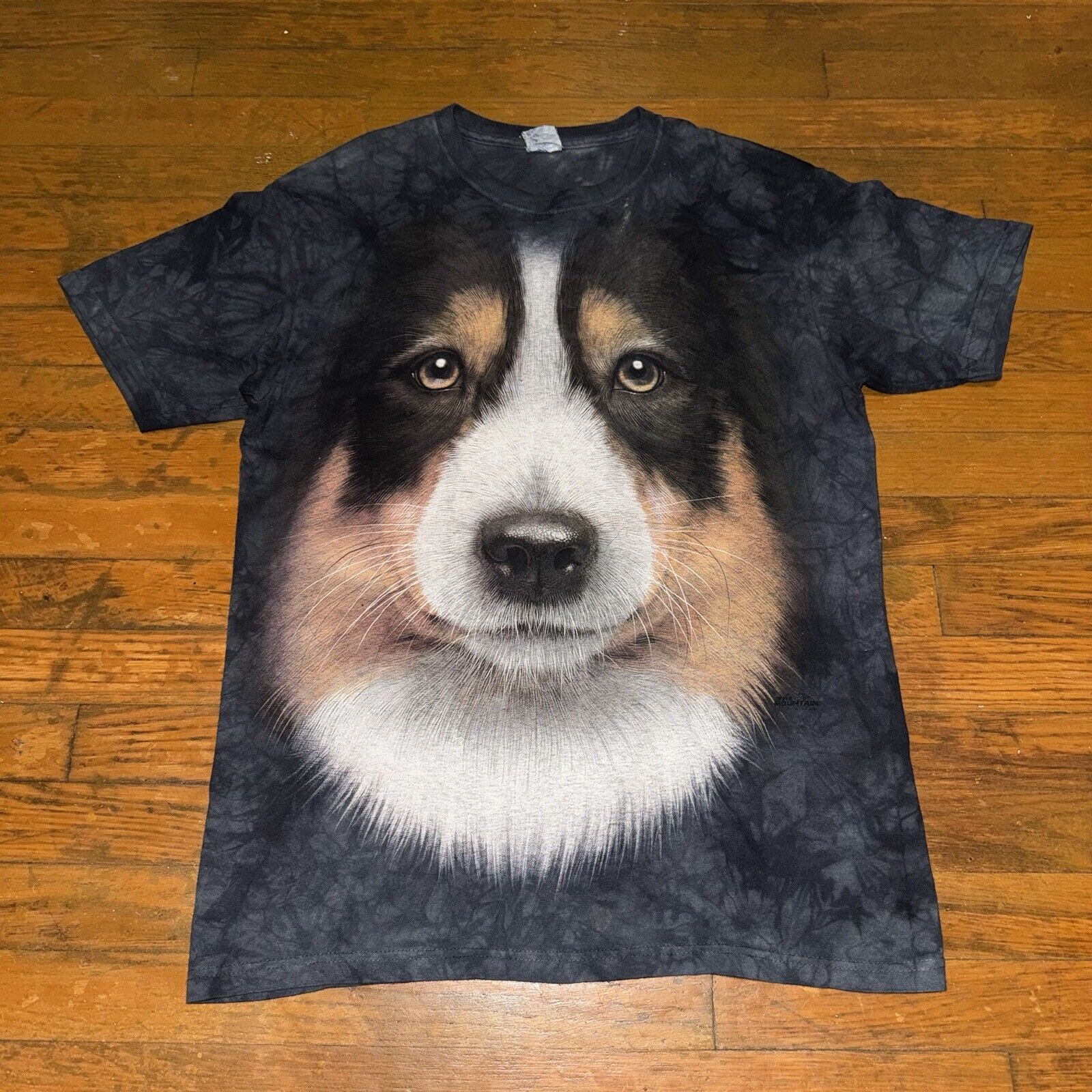 The Mountain Vintage Y2K 2000 The Mountain Border Collie shirt Size US L / EU 52-54 / 3 - 1 Thumbnail