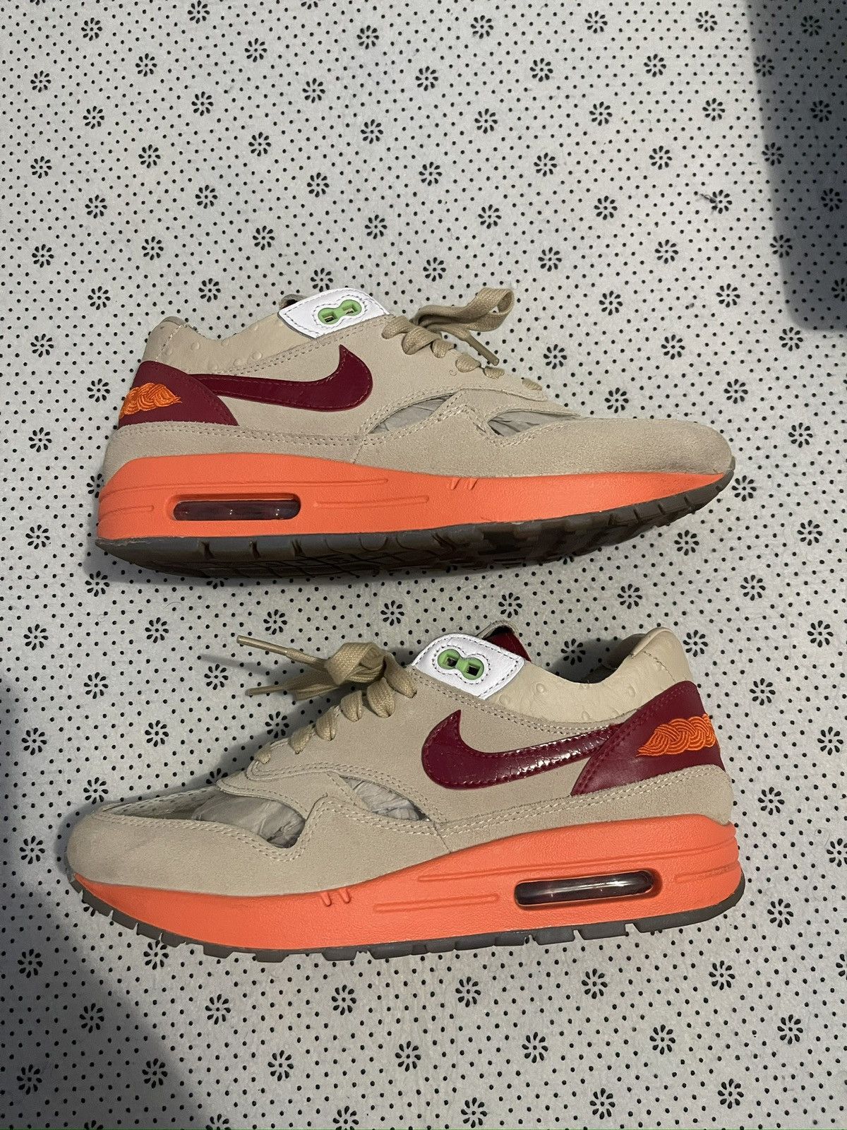 CLOT × Nike Nike CLOT x Air Max 1 2021 Kiss of Death Size US 7.5 / EU 40-41 - 2 Thumbnail