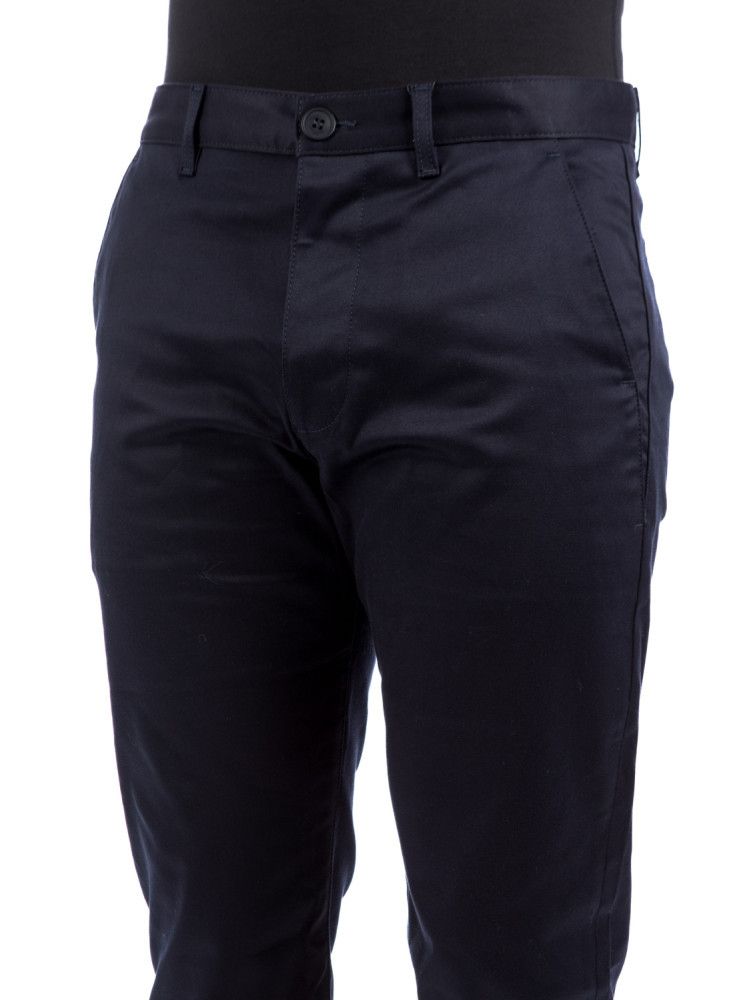 Saint Laurent Paris o1s1wg110924 Chino Pants in Raw Stretch Gabardine in Navy Size US 29 - 5 Thumbnail