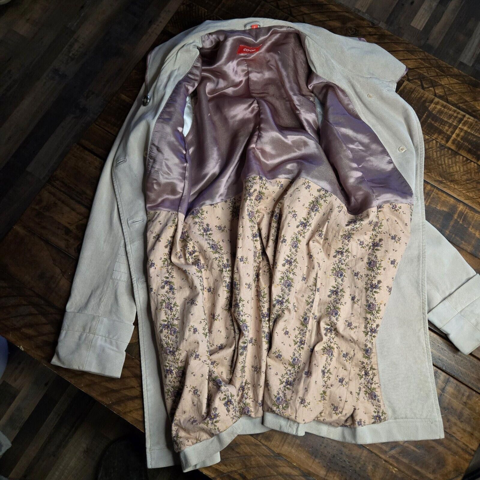 Barneys New York Barneys New York CO-OP Soft Leather Womens Trench Small C1 Size S / US 4 / IT 40 - 4 Thumbnail