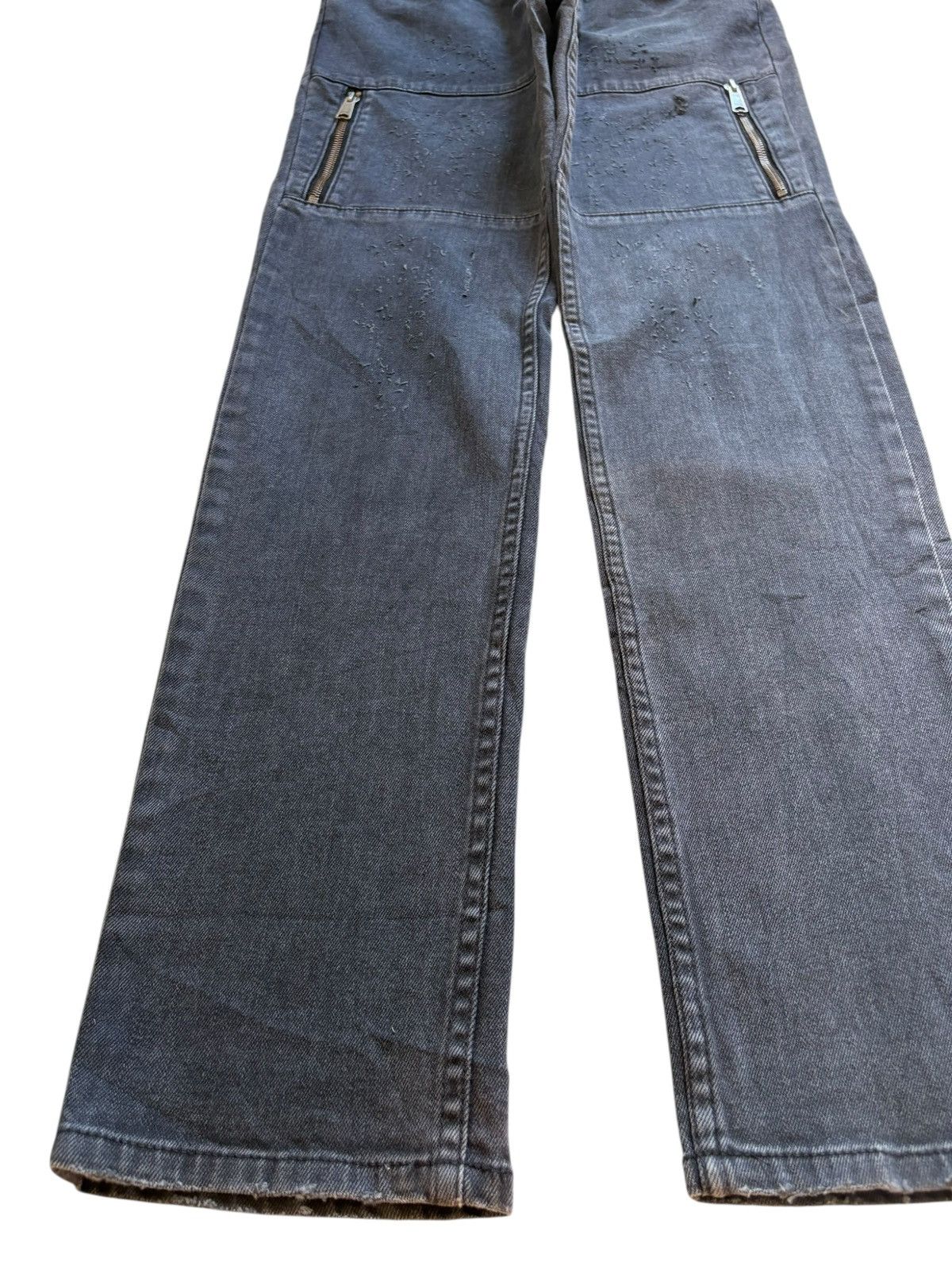 Levi's Vintage 90s Levis 606 Tactical Zipper Black Jeans Size US 34 / EU 50 - 6 Thumbnail