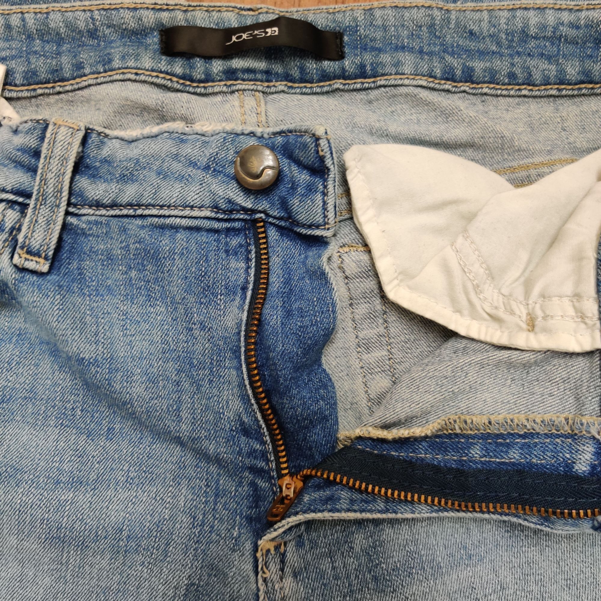 Other Joes Jeans Womens Skinny Ankle Denim Laken Distressed Medium Size 31" - 5 Thumbnail