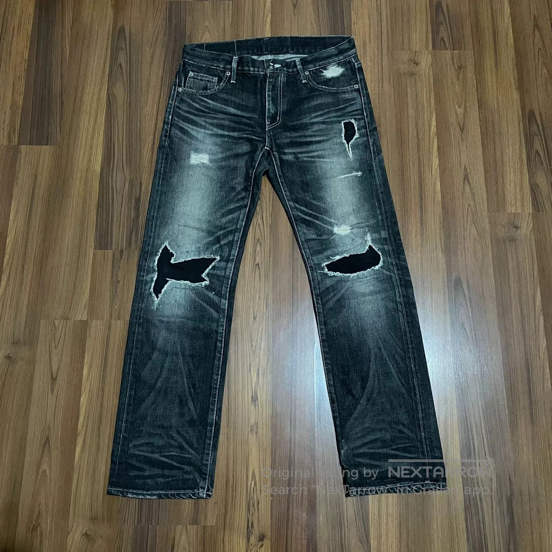 Neighborhood NEIGHBORHOOD 06EX Selvedge Denim Pants. Size US 26 / EU 42 - 1 Thumbnail