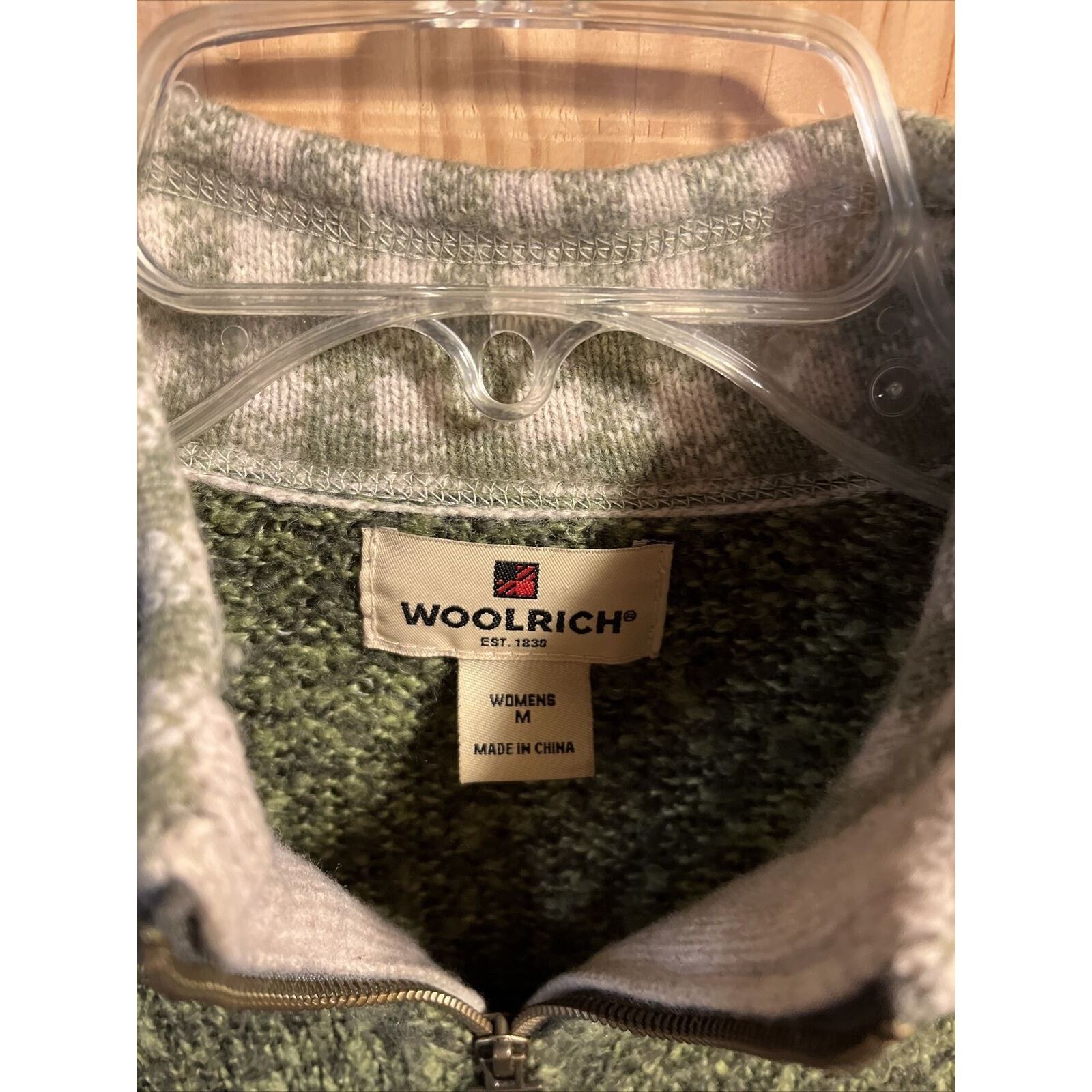 Woolrich Woolen Mills Woolrich VTG Women’s M Olive Green Wool Ramie Blend Sweater Size M / US 6-8 / IT 42-44 - 3 Thumbnail