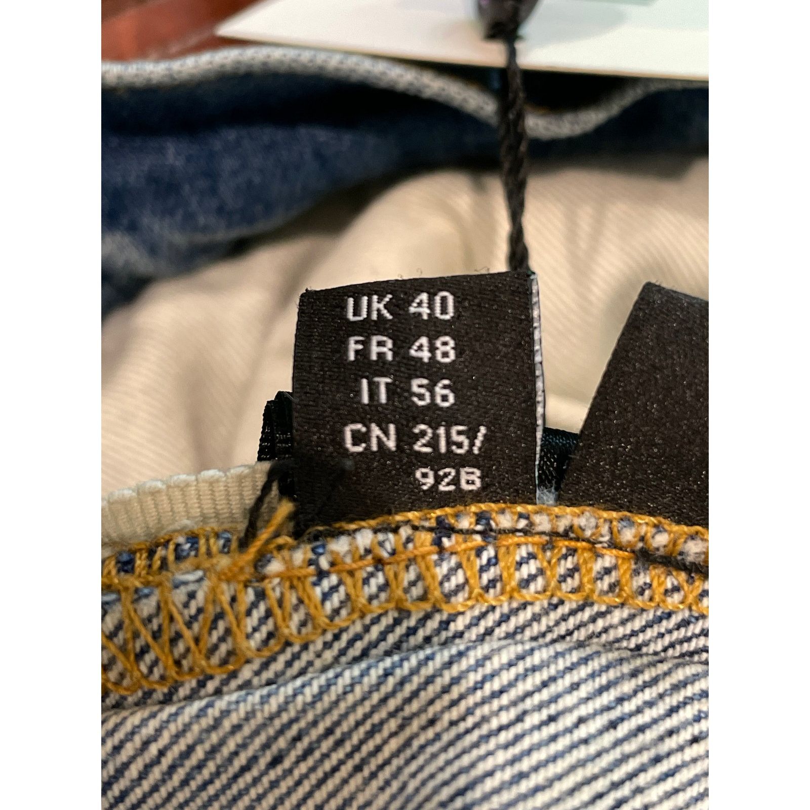 Amiri Amiri Clay Side Logo Light Wash Blue Jeans Size US 40 / EU 56 - 12 Thumbnail