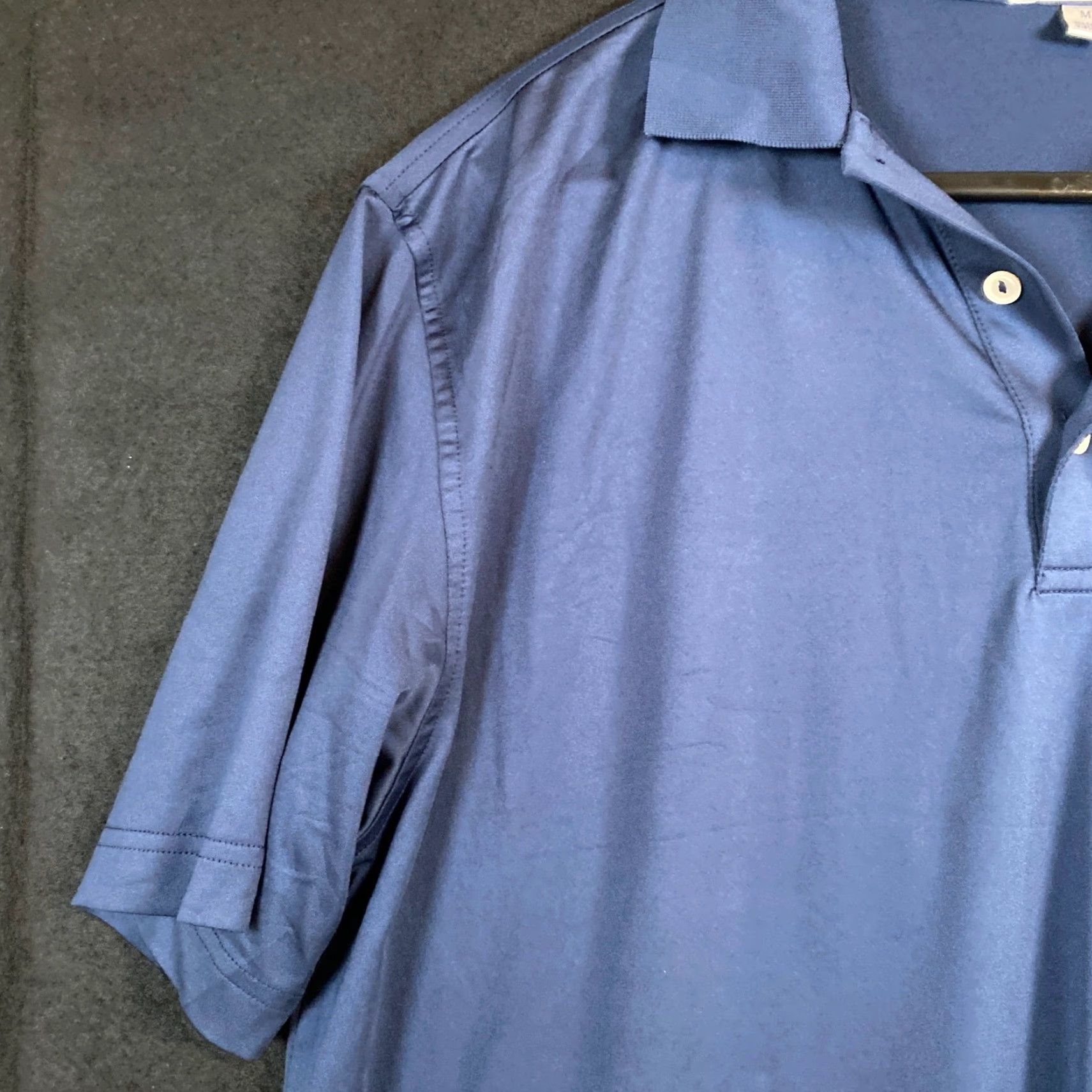 Peter Millar Peter Millar Mens Shirt Navy Short Sleeve Polo Stretch Medium Size US M / EU 48-50 / 2 - 4 Thumbnail