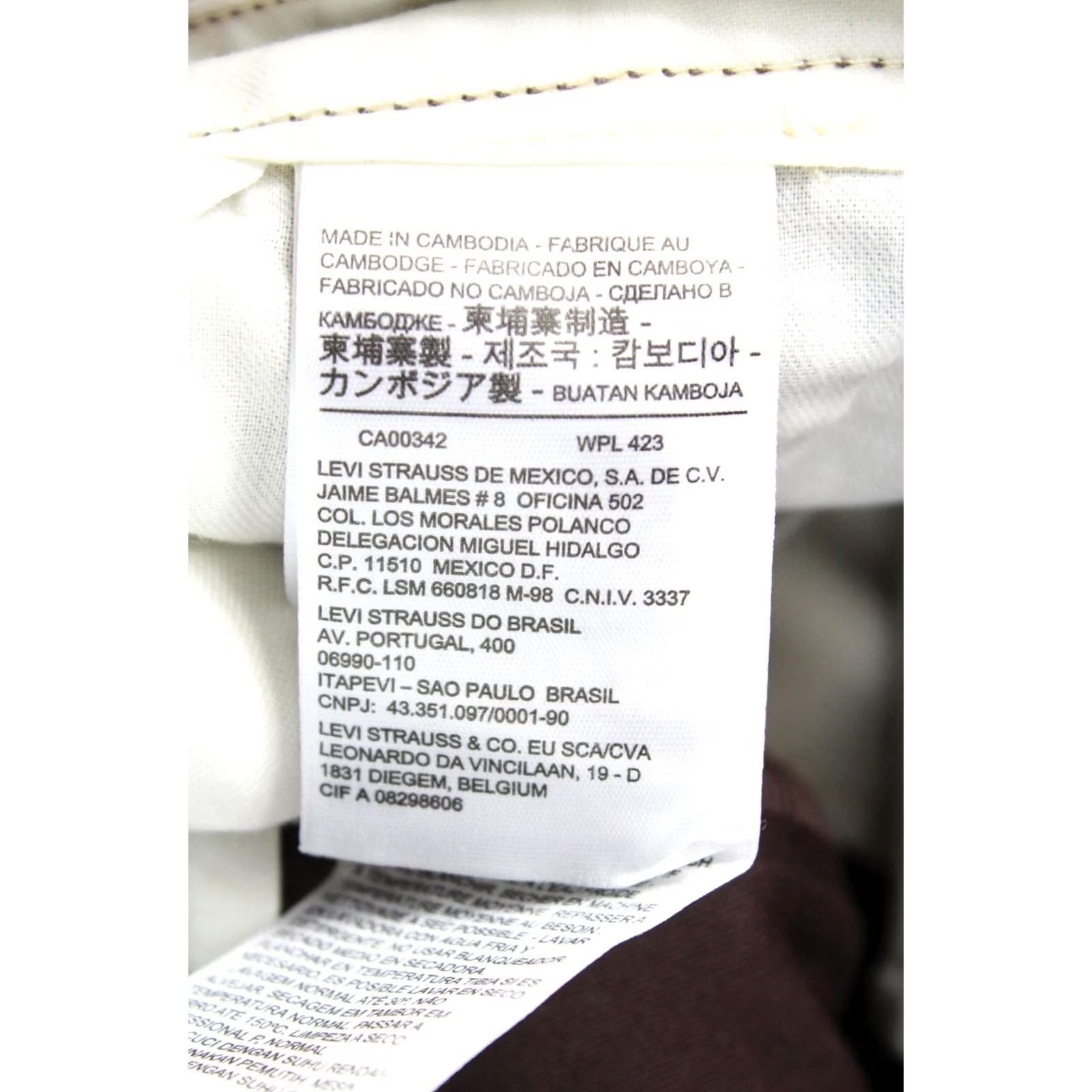 Levi's Levi's 541 Athletic Fit Chino Trousers Men's W28/L30 Zip Fly Taper Stretch Brown Size US 28 / EU 44 - 7 Thumbnail