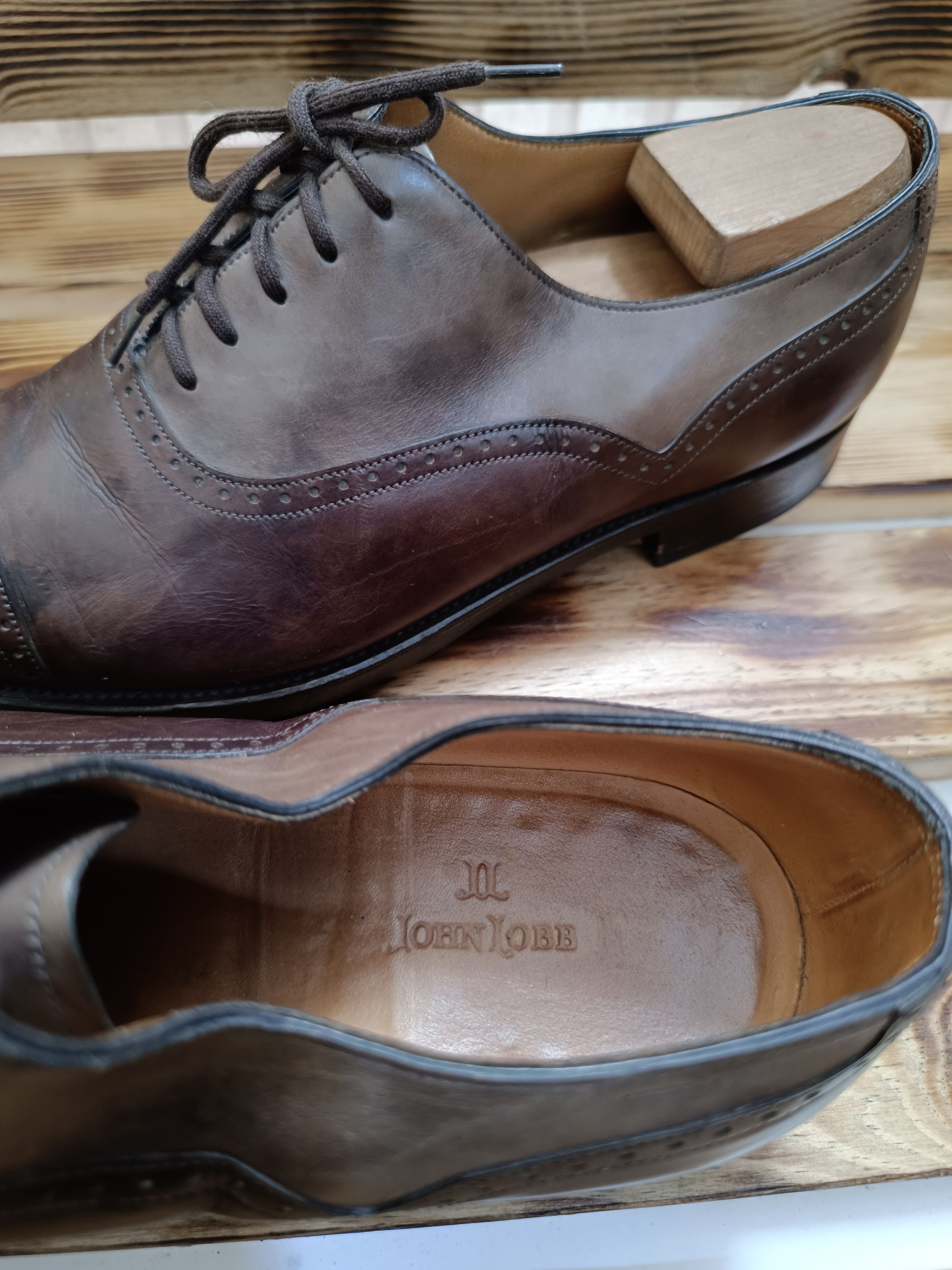 John Lobb Towcester Brogue Size US 9.5 / EU 42-43 - 15 Thumbnail