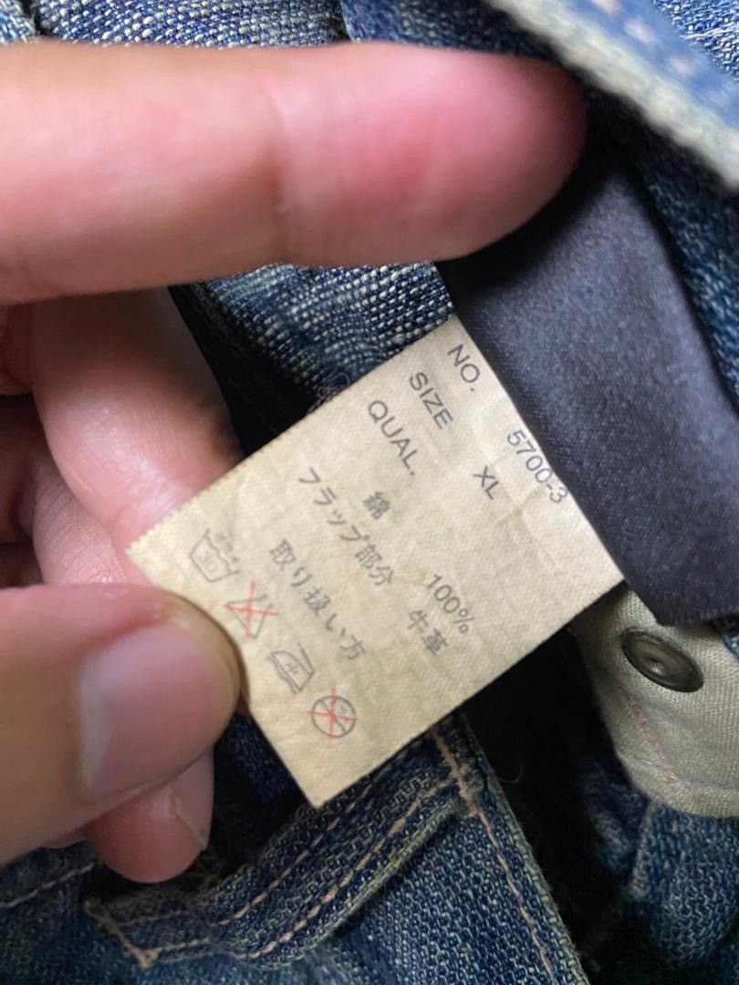 Japanese Brand 🔥 INTERNATIONALE Distressed Patchwork Denim Pants 🔥 (136) Size US 35 - 5 Thumbnail