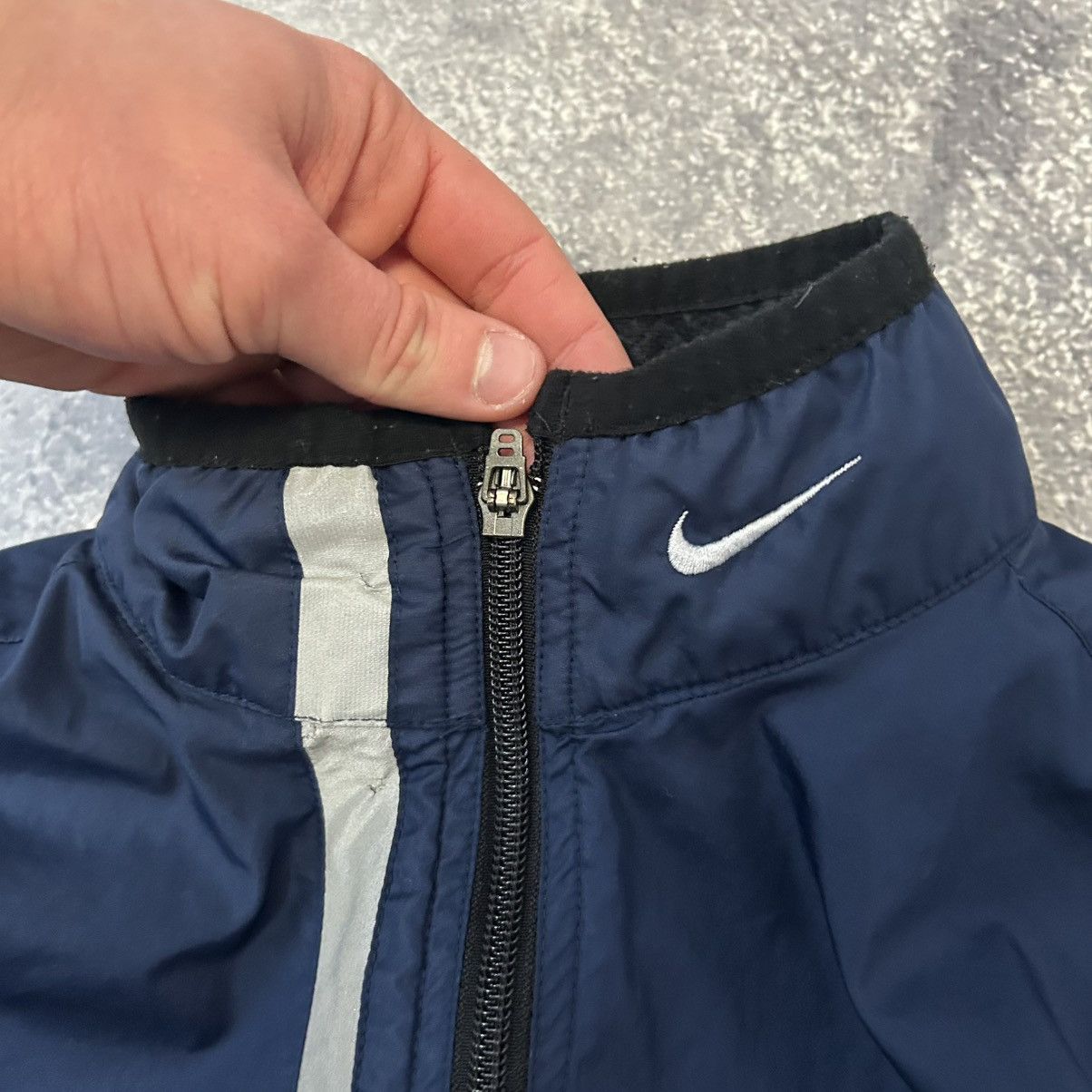 Nike Vintage Nike Small Swoosh 90’s Nylon Anorak jacket Size US S / EU 44-46 / 1 - 7 Thumbnail