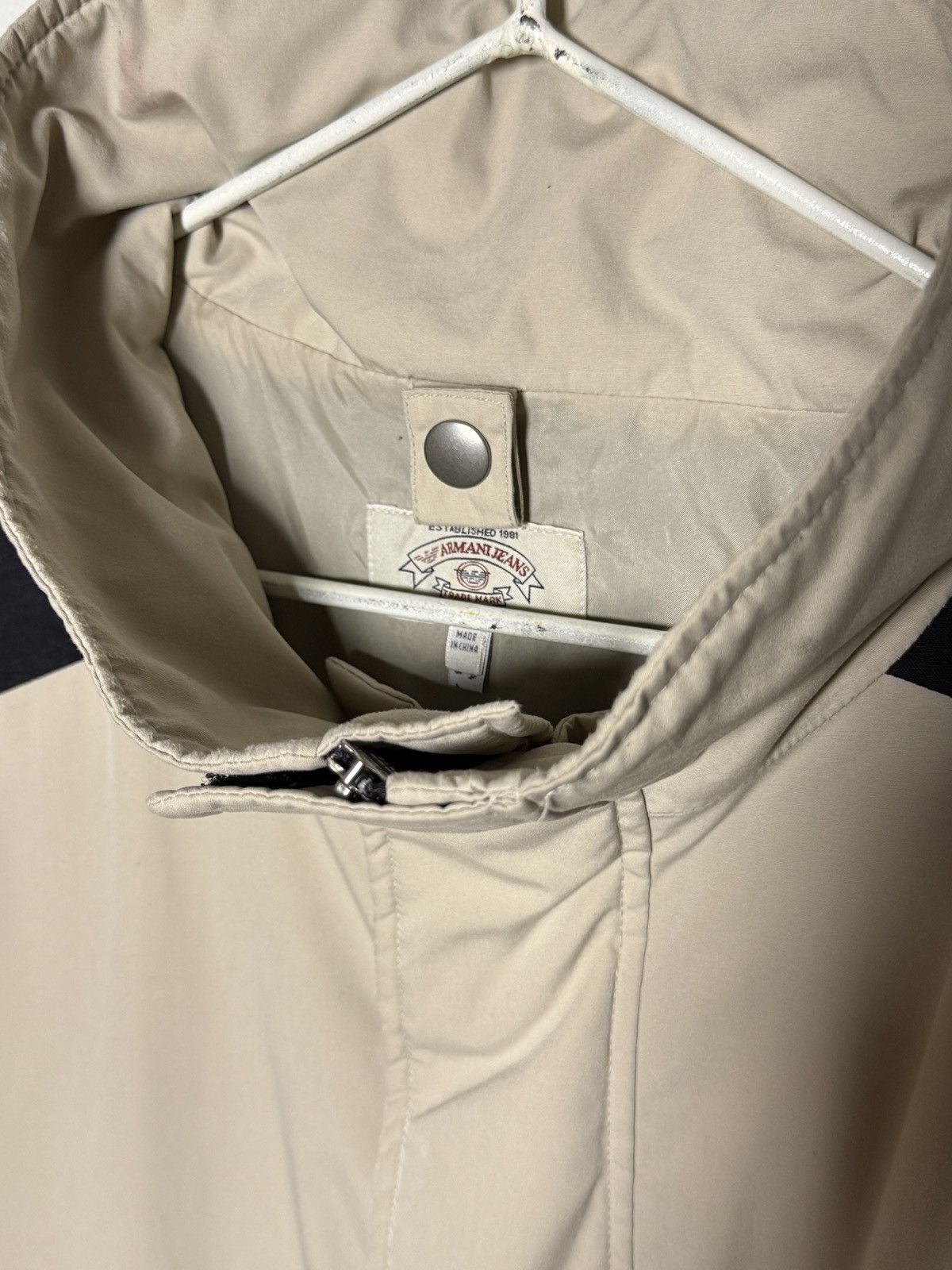 Giorgio Armani Armani Shimmer Nylon Multipocket Transformer Field Parka Size US L / EU 52-54 / 3 - 7 Thumbnail