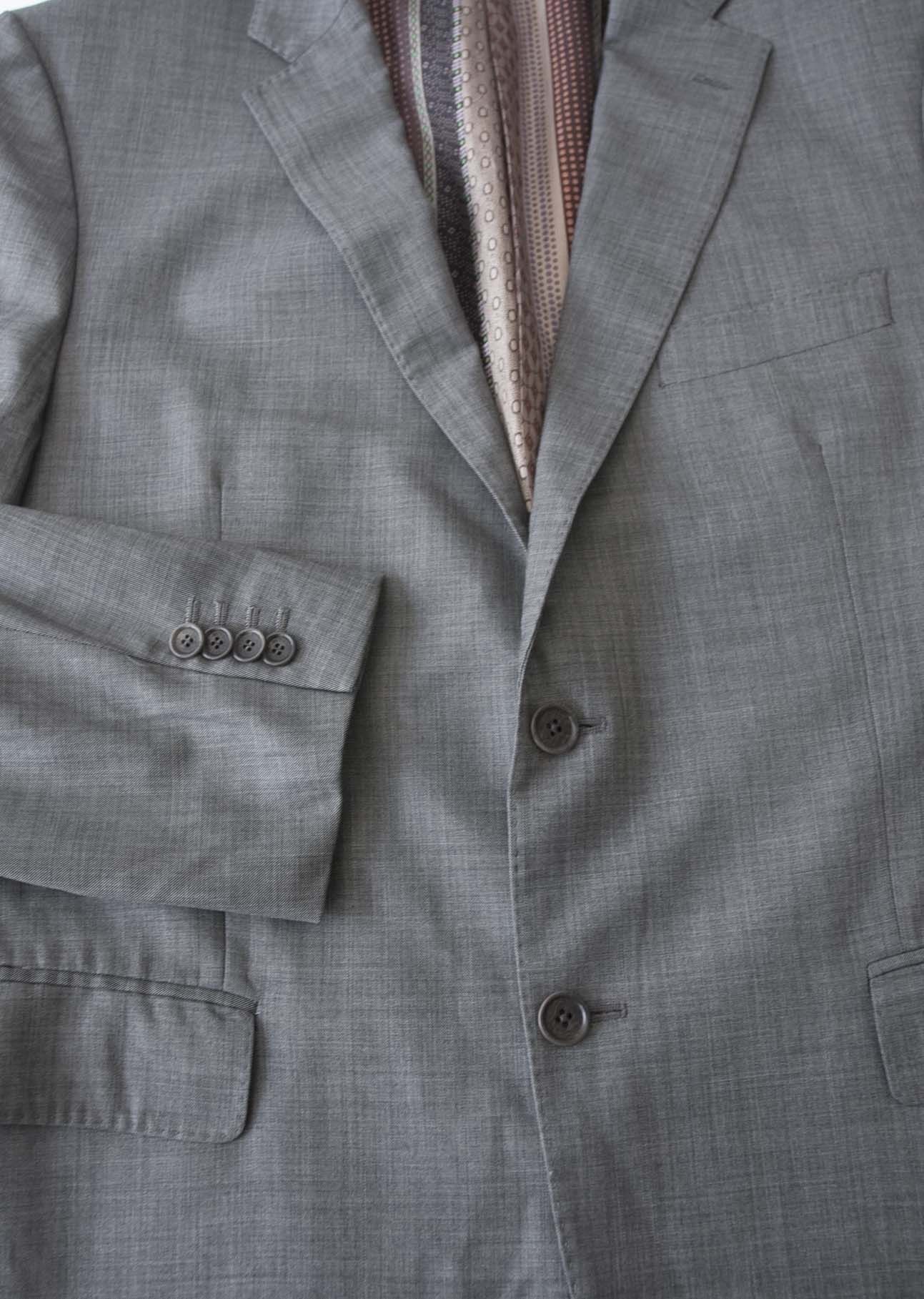 Etro Etro Milano Jacket Sport Coat Size 56 /44US Gray Wool Size 44R - 6 Thumbnail