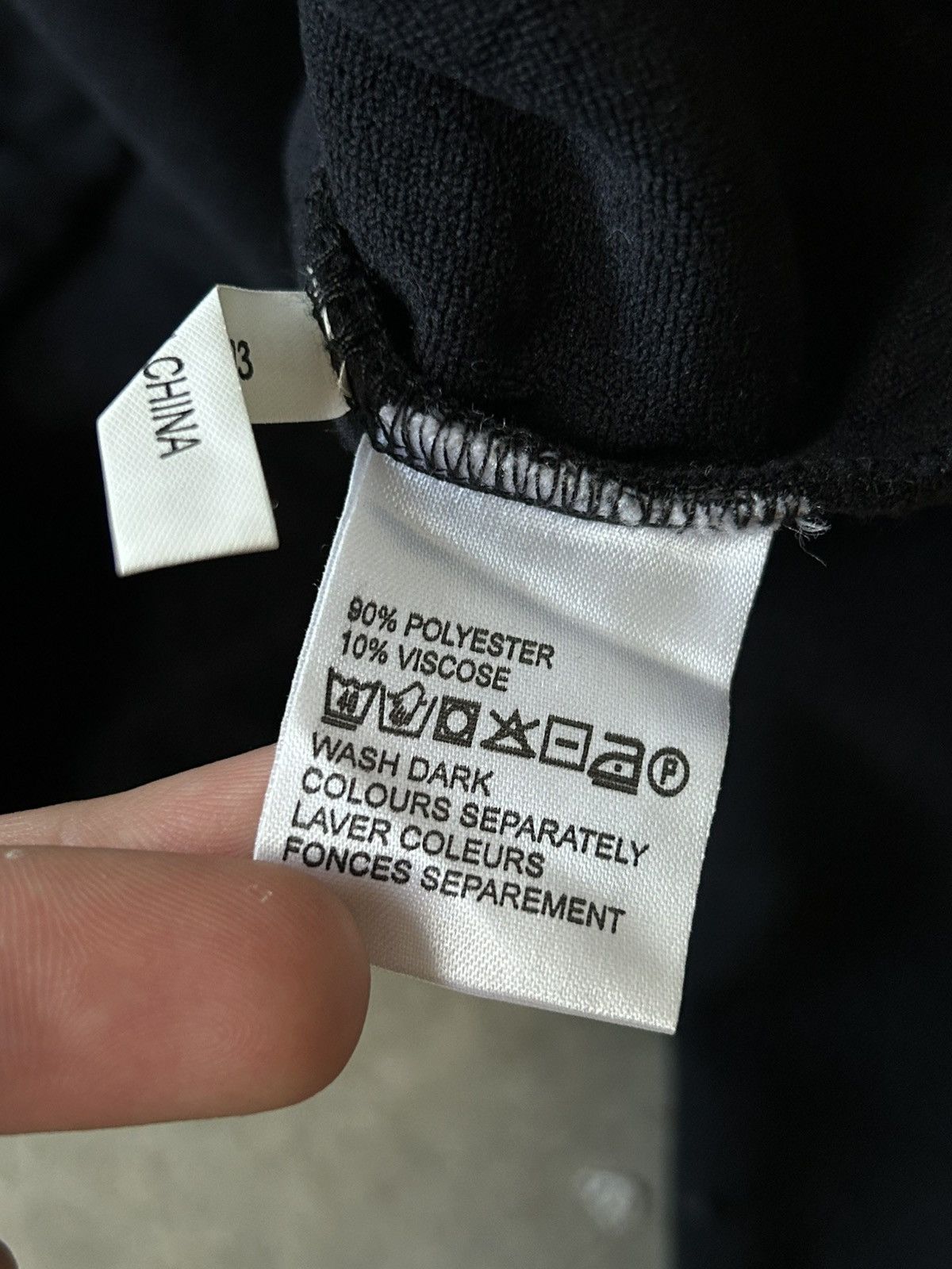 Yves Saint Laurent 90s Vintage Yves Saint Laurent YSL Fleece Zip Sweatshirt Size US XL / EU 56 / 4 - 11 Thumbnail