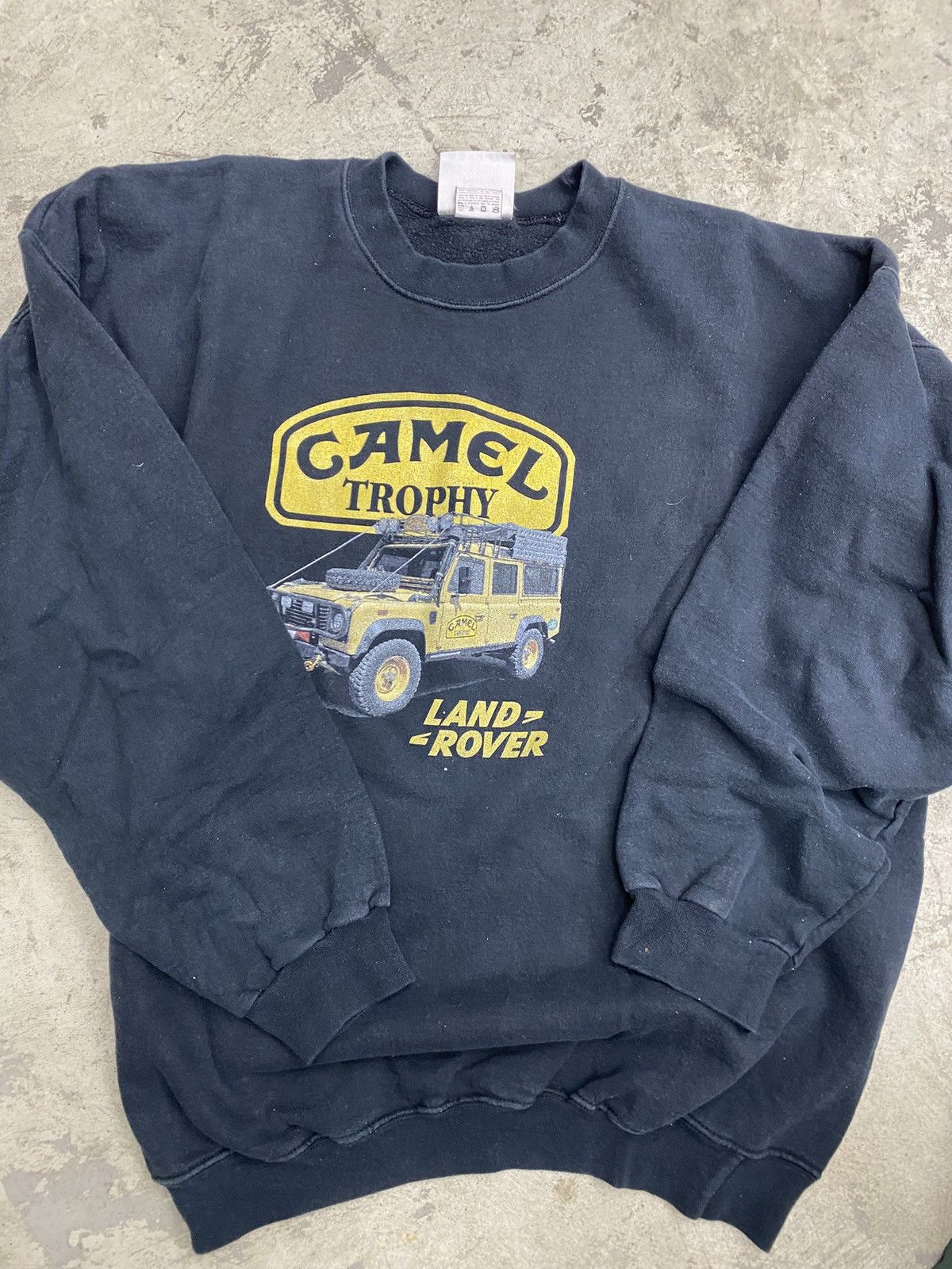 Vintage Vintage Land Rover Camel Sweatshirt Crewneck Size US XL / EU 56 / 4 - 1 Thumbnail