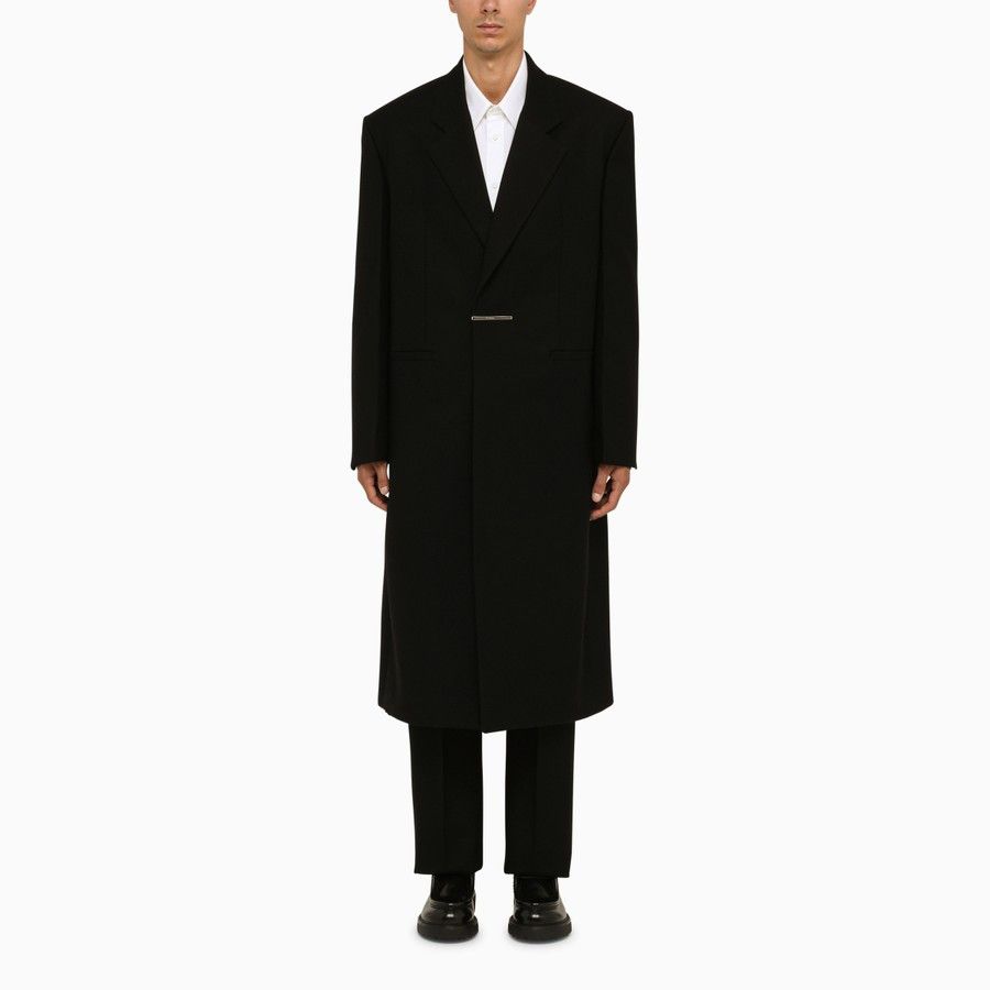 image of Givenchy O1D2Blof0424 Coat In Black, Men's (Size Medium)