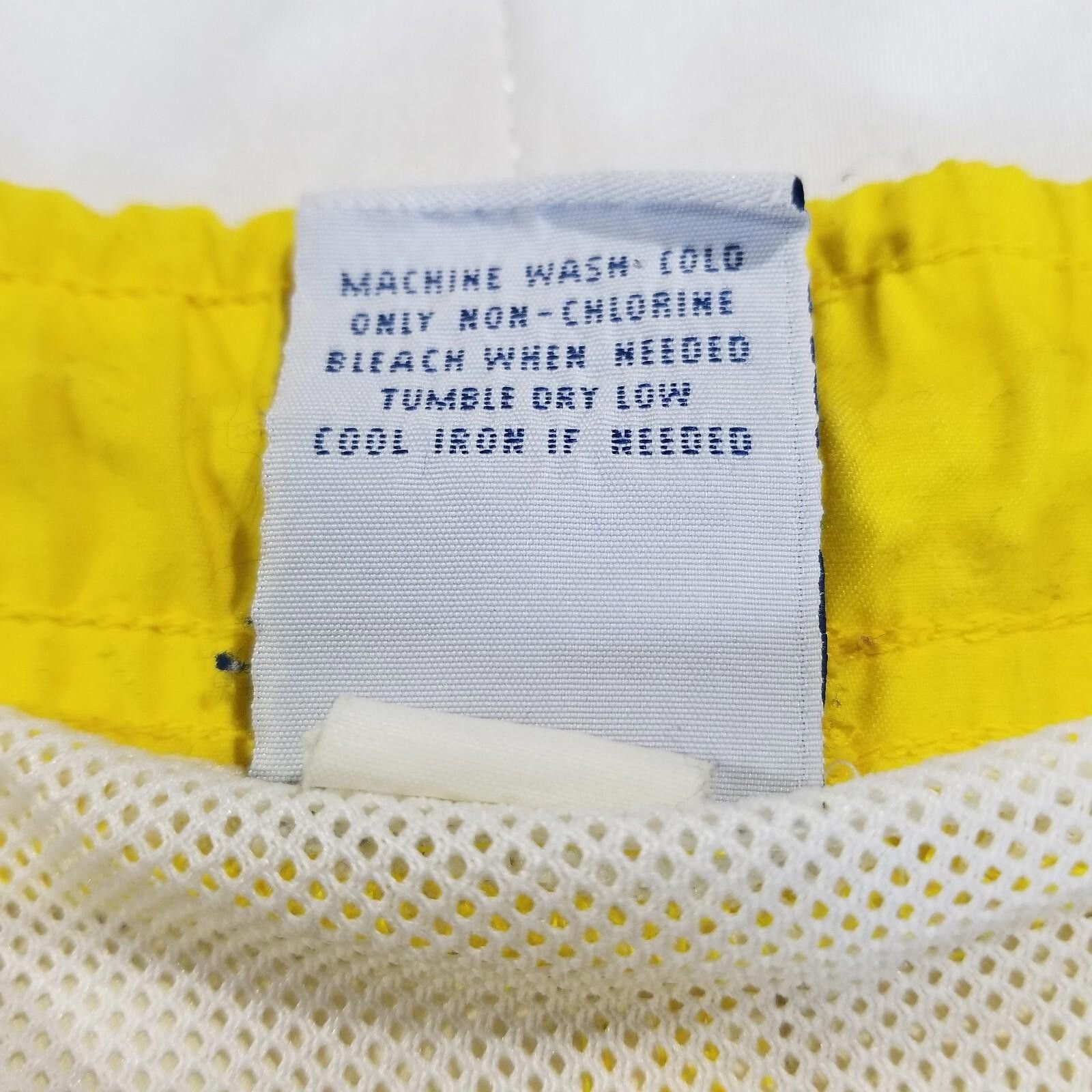 Old Navy Old School Navy Yellow Surfer Swim Shorts Large Size US 34 / EU 50 - 4 Thumbnail