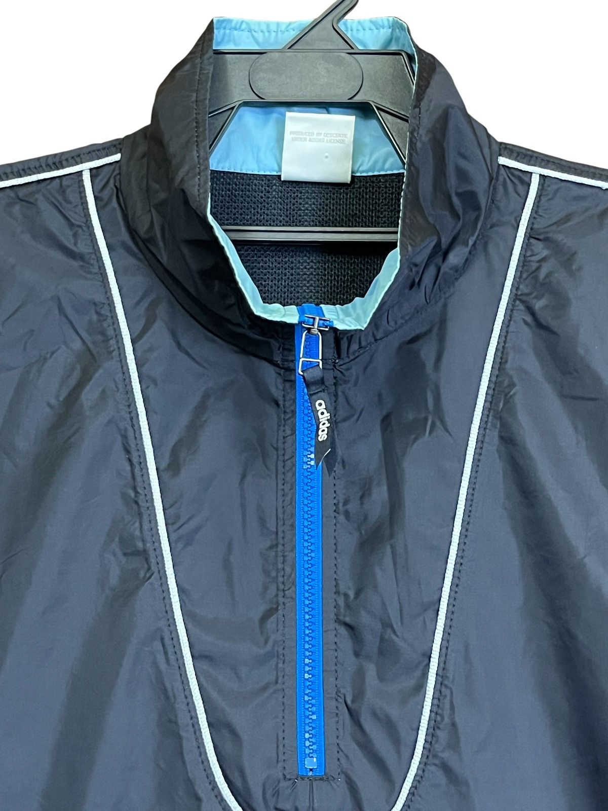 Adidas Grail🔥Vintage 90s ADIDAS DESCENTE 1/2 zipper windbreaker Size US L / EU 52-54 / 3 - 5 Thumbnail