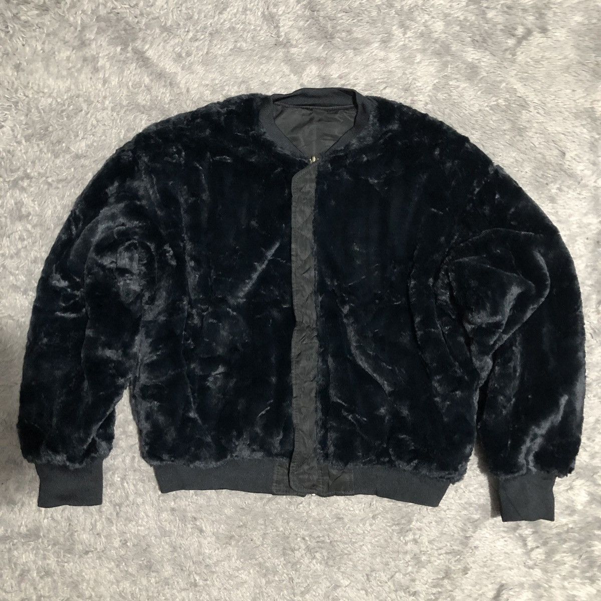 Japanese Brand Niko and bomber riversible fur inner jacket Size US L / EU 52-54 / 3 - 7 Thumbnail