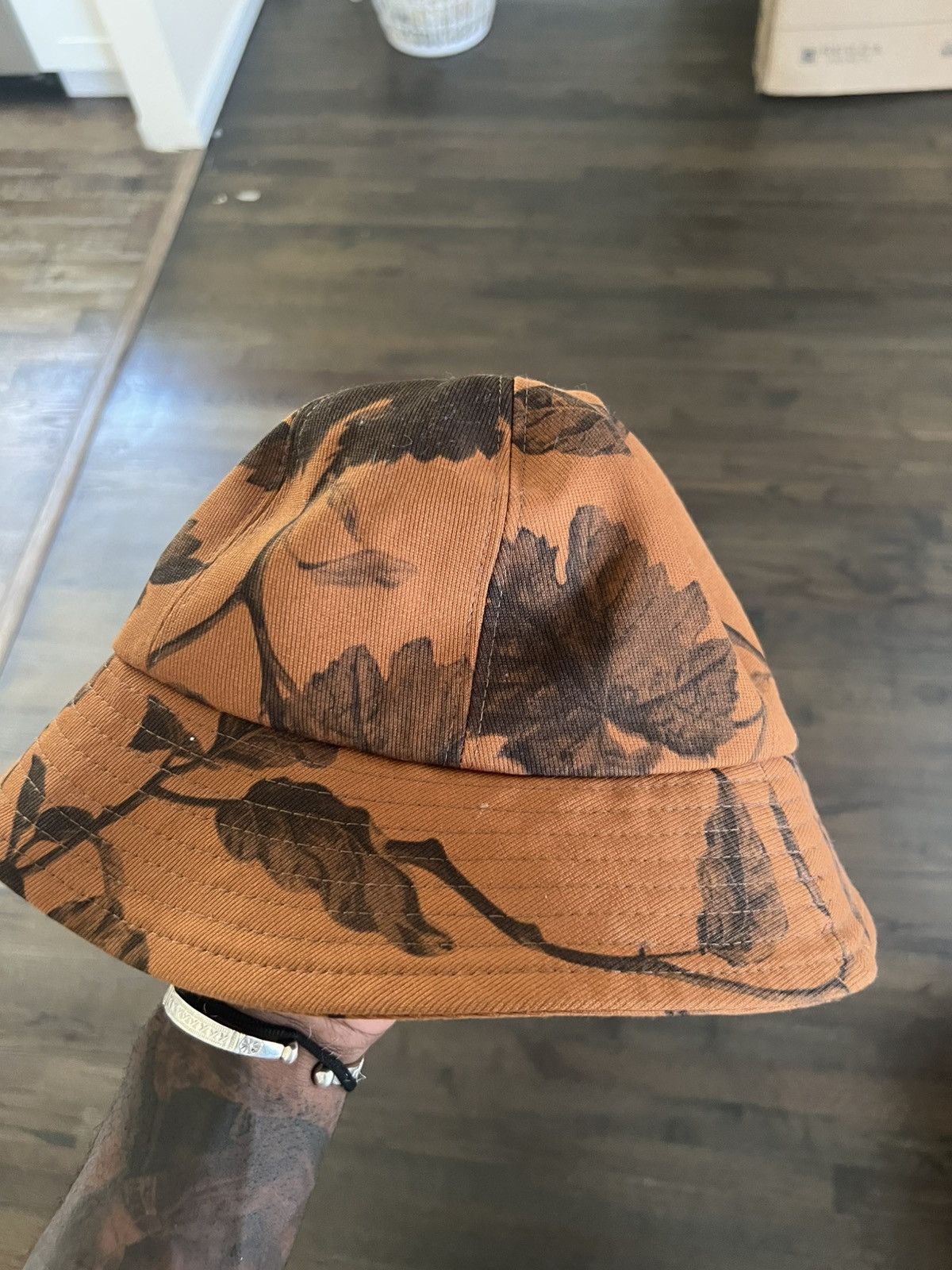 Erdem Erdem Brown Legge Bucket Hat Size ONE SIZE - 1 Thumbnail