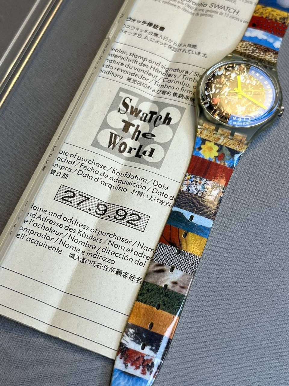 Swatch Swatch GZ126 The People (1992) Size ONE SIZE - 6 Thumbnail