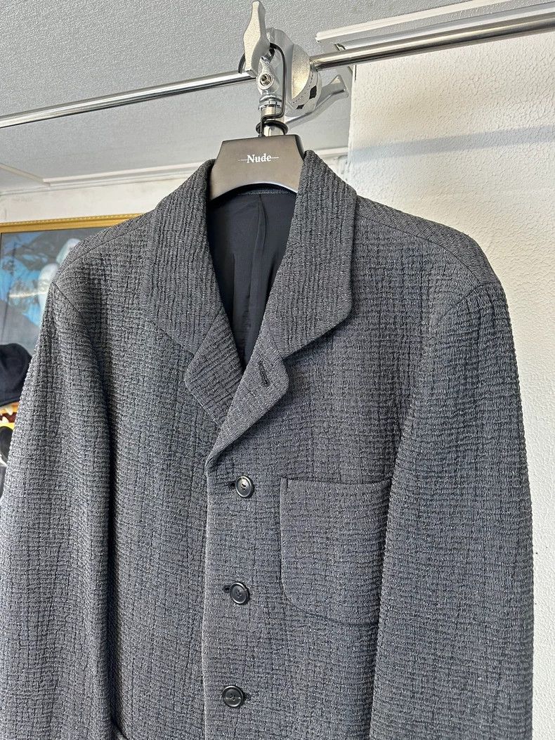 Issey Miyake issey miyake size m Pleated blazer 2502-Nextarrow Size 36R - 2 Thumbnail