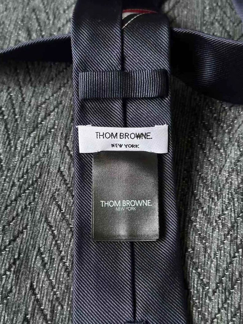 Thom Browne Thom Browne Color-striped tie Size ONE SIZE - 2 Thumbnail