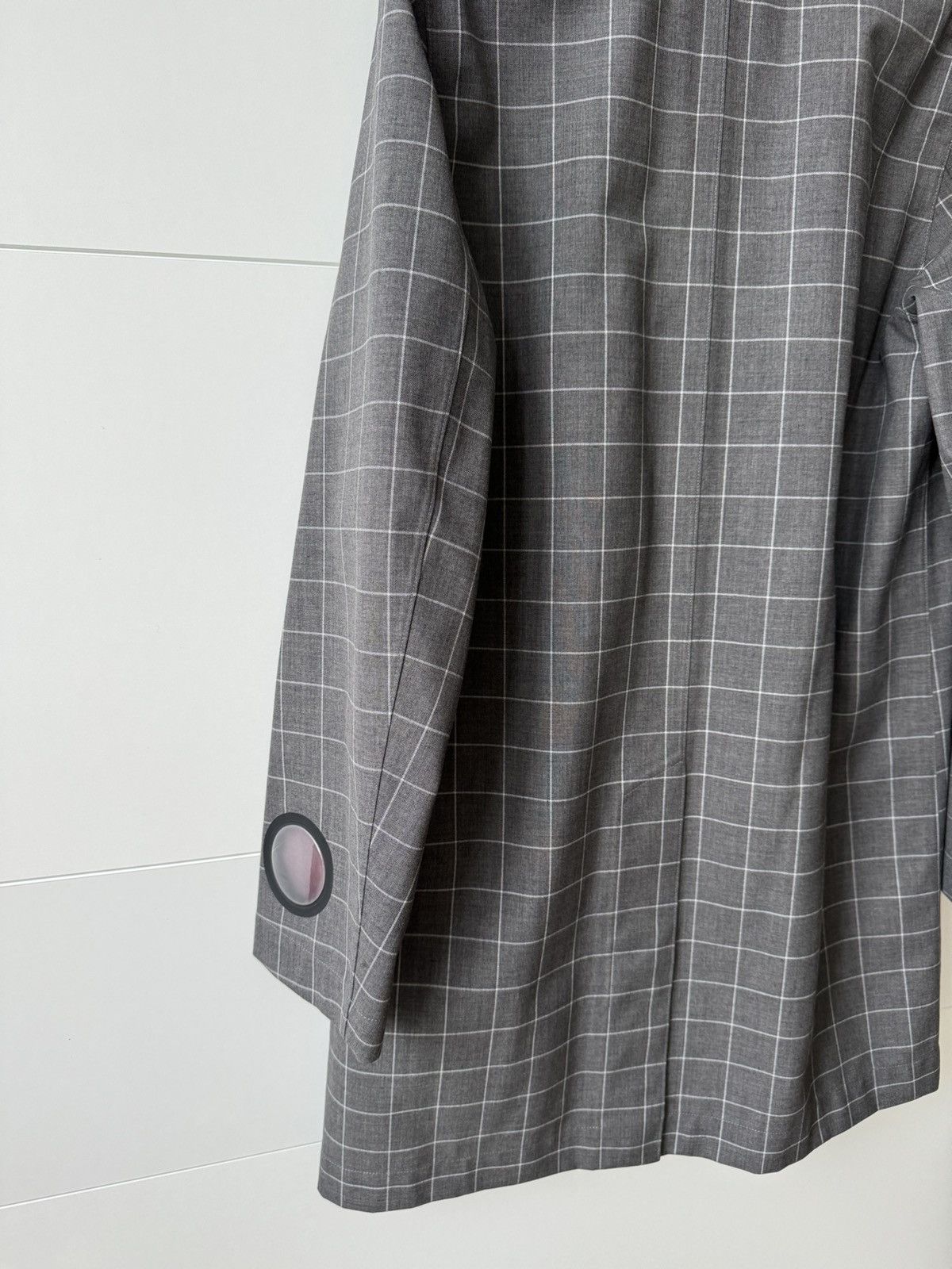 Undercover [3] T/Wpen Windowpane Coat in Grey (AW15) Size US L / EU 52-54 / 3 - 11 Thumbnail