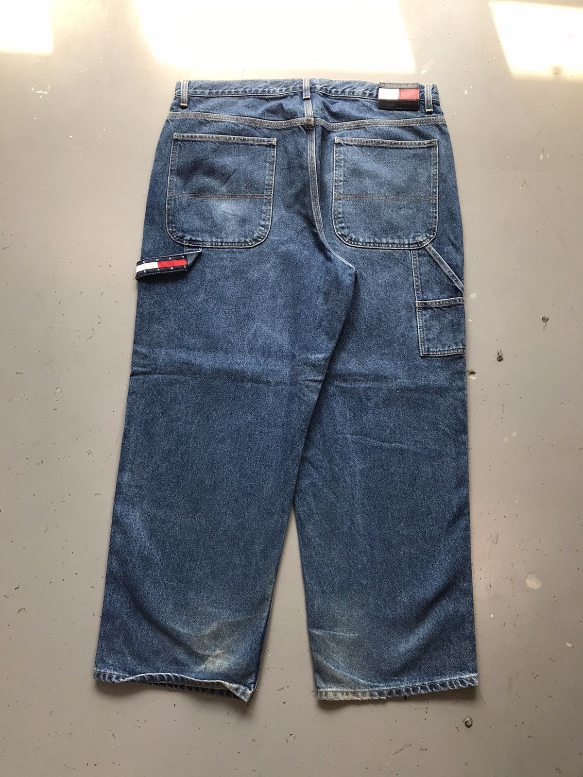 Tommy Hilfiger × Vintage Vintage Tommy Hilfiger baggy fit carpenter denim Size US 40 / EU 56 - 1 Thumbnail