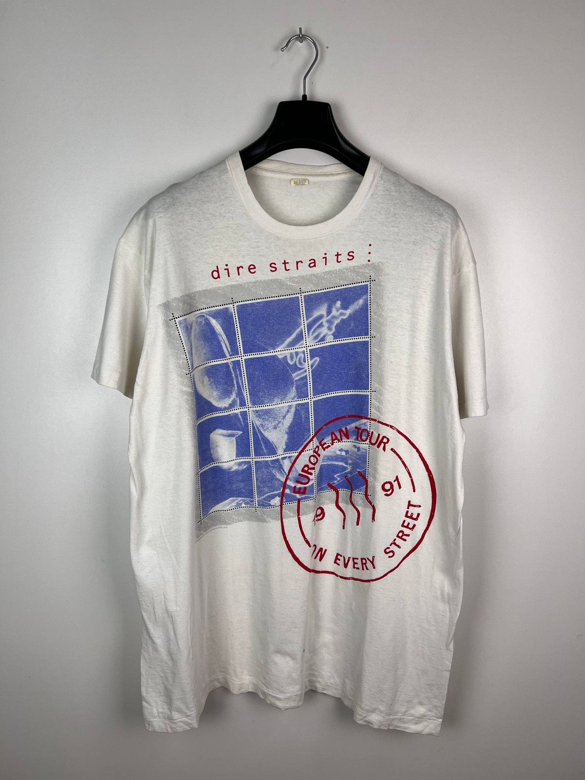 Dire Traits 1991 tour vintage t-shirts size XXXL