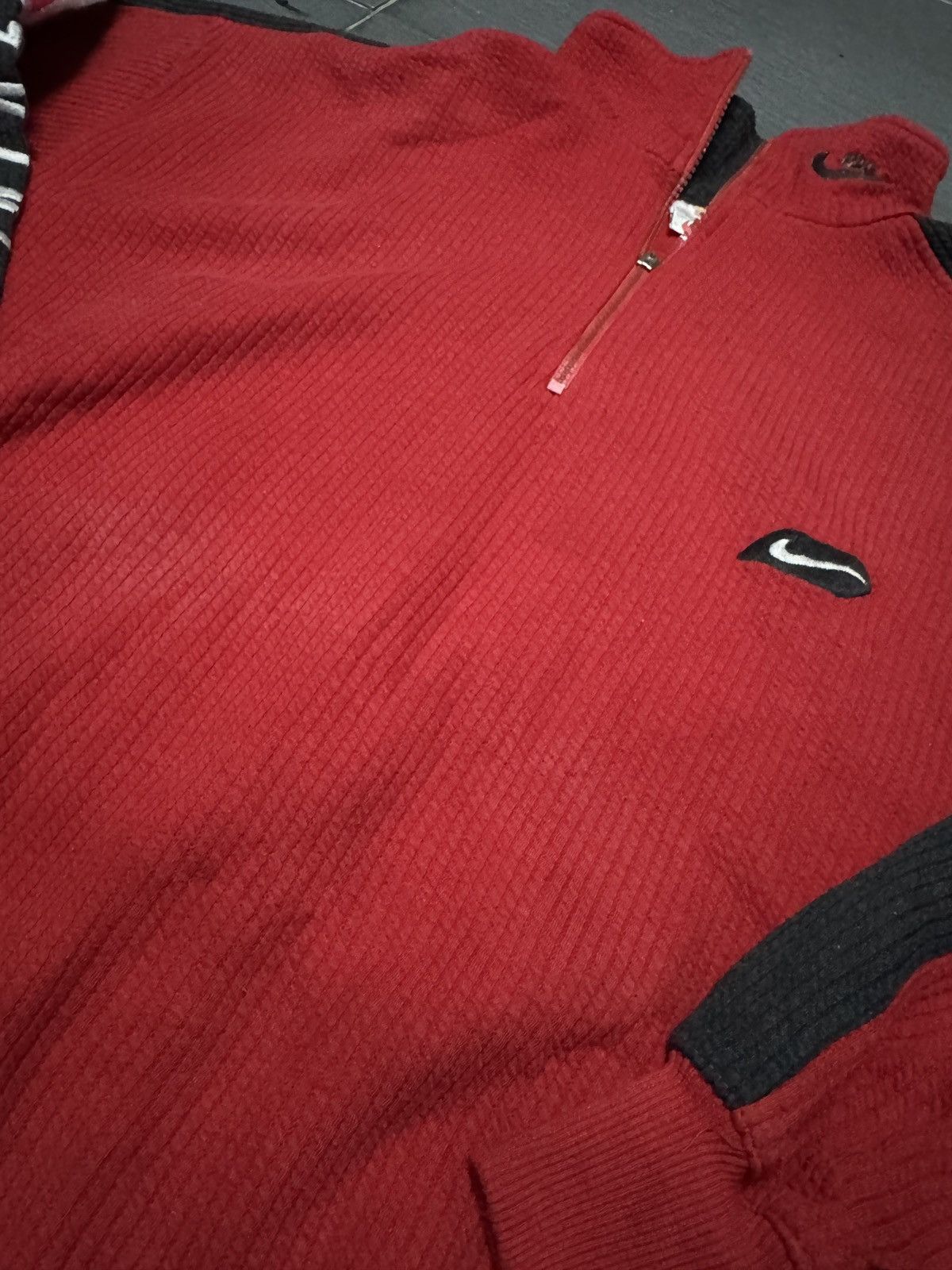 Nike vintage nike half zip sweater Size US L / EU 52-54 / 3 - 2 Thumbnail