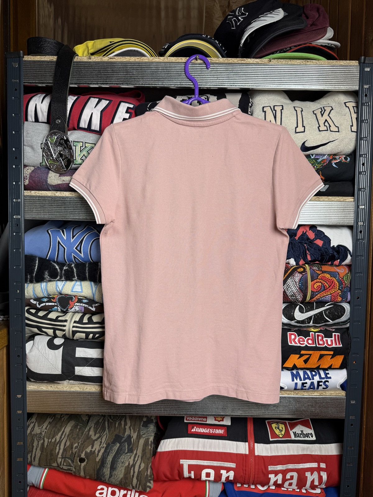 Designer Moncler Polo Tee t-shirt logo Very Rare Size M / US 6-8 / IT 42-44 - 2 Thumbnail