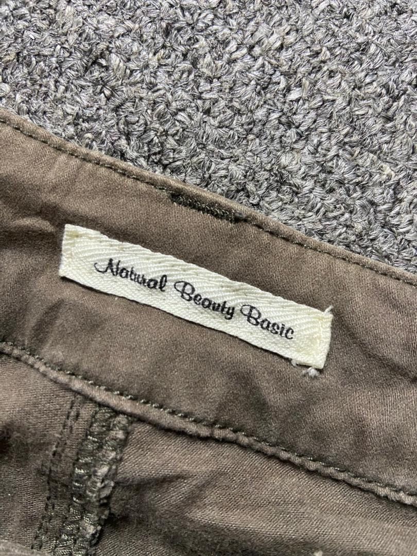 Japanese Brand Natural Beauty Basic Pants with Cargo Pants (174) Size 29" - 3 Thumbnail