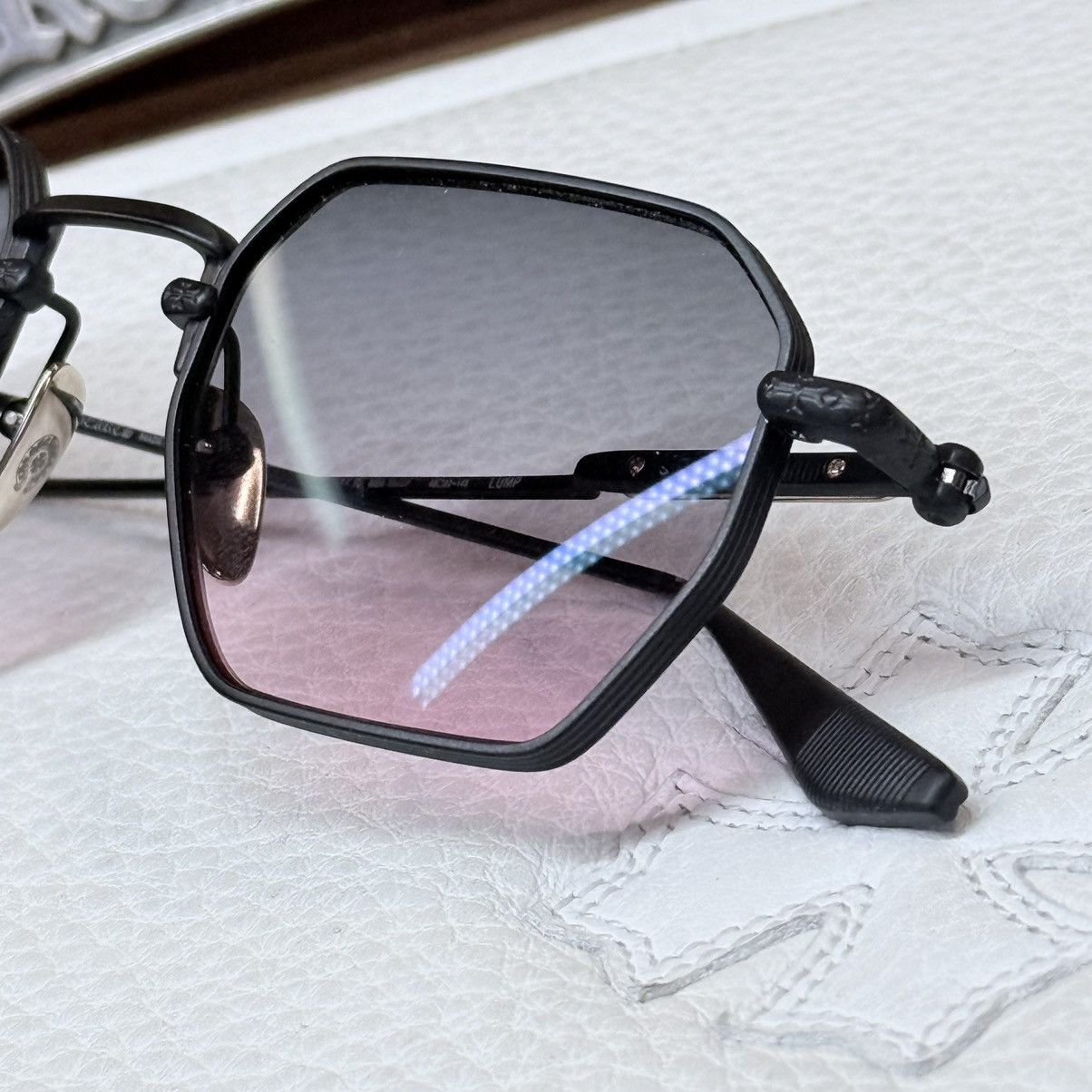 Chrome Hearts Chrome Hearts LUMP 1/1 Sunglasses Size ONE SIZE - 12 Thumbnail