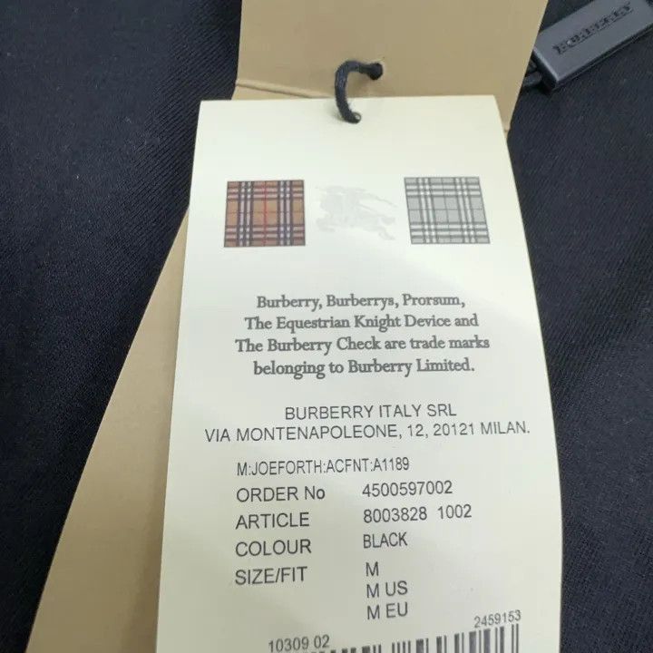 Burberry Burberry Burberry Knight Logo Short Sleeve T-Shirt-2507 Size US M / EU 48-50 / 2 - 4 Thumbnail