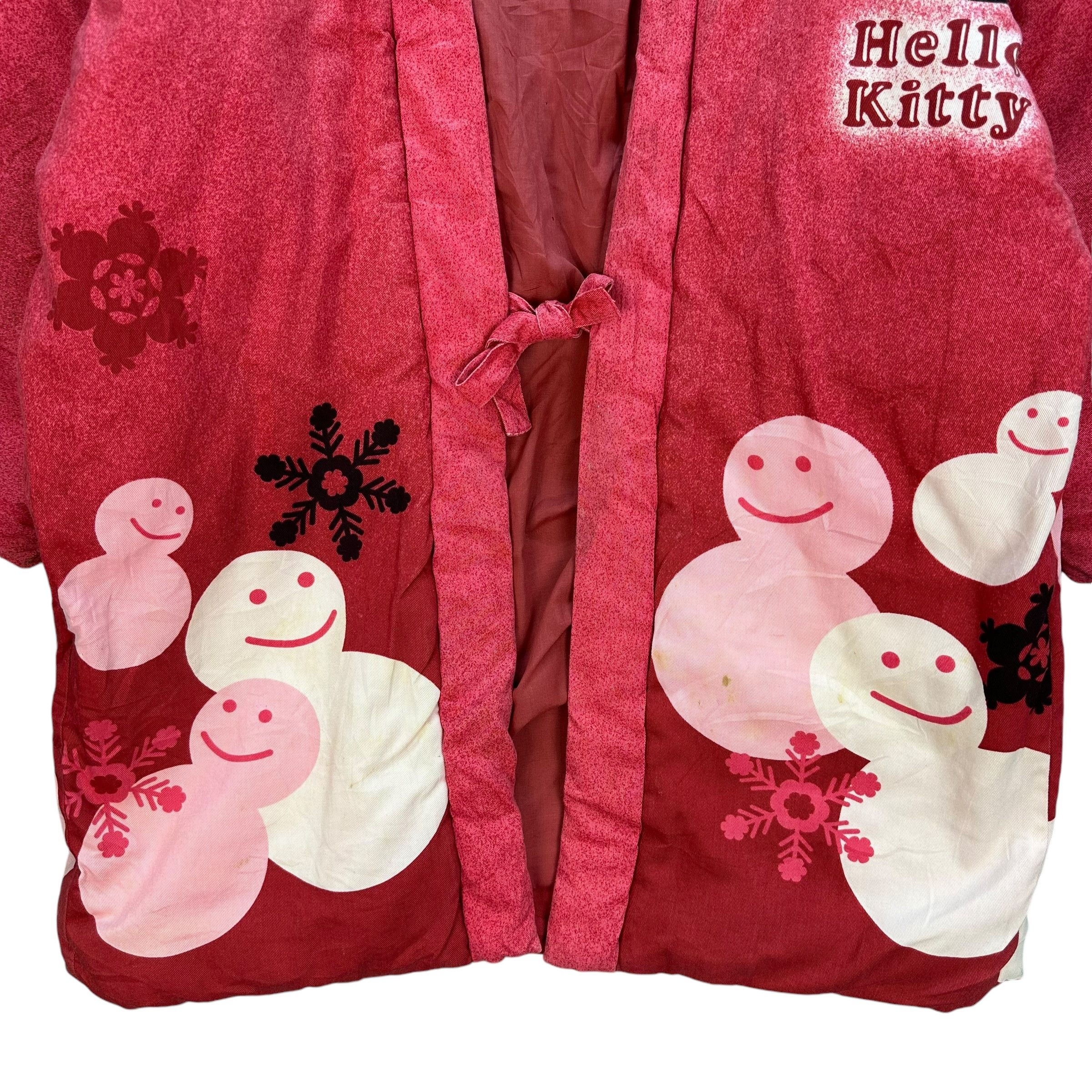 Japanese Brand HELLO KITTY Graphics All Over Print Kimono #A51-1193 Size US M / EU 48-50 / 2 - 5 Thumbnail