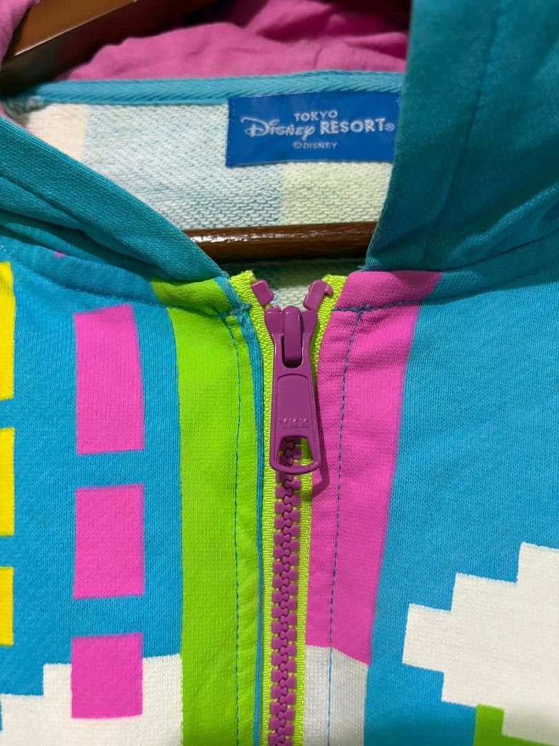 Disney VTG Mickey Mouse Fullprint Sweater Hoodies Multicolor Design Size US XL / EU 56 / 4 - 12 Thumbnail