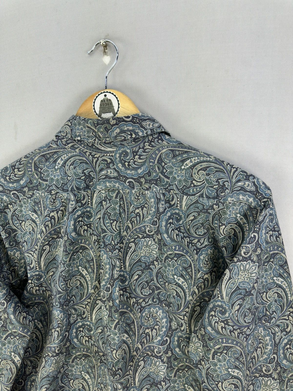 Japanese Brand Upseape Audience Paisley Print Flannel Shirt Button Up Size US L / EU 52-54 / 3 - 5 Thumbnail