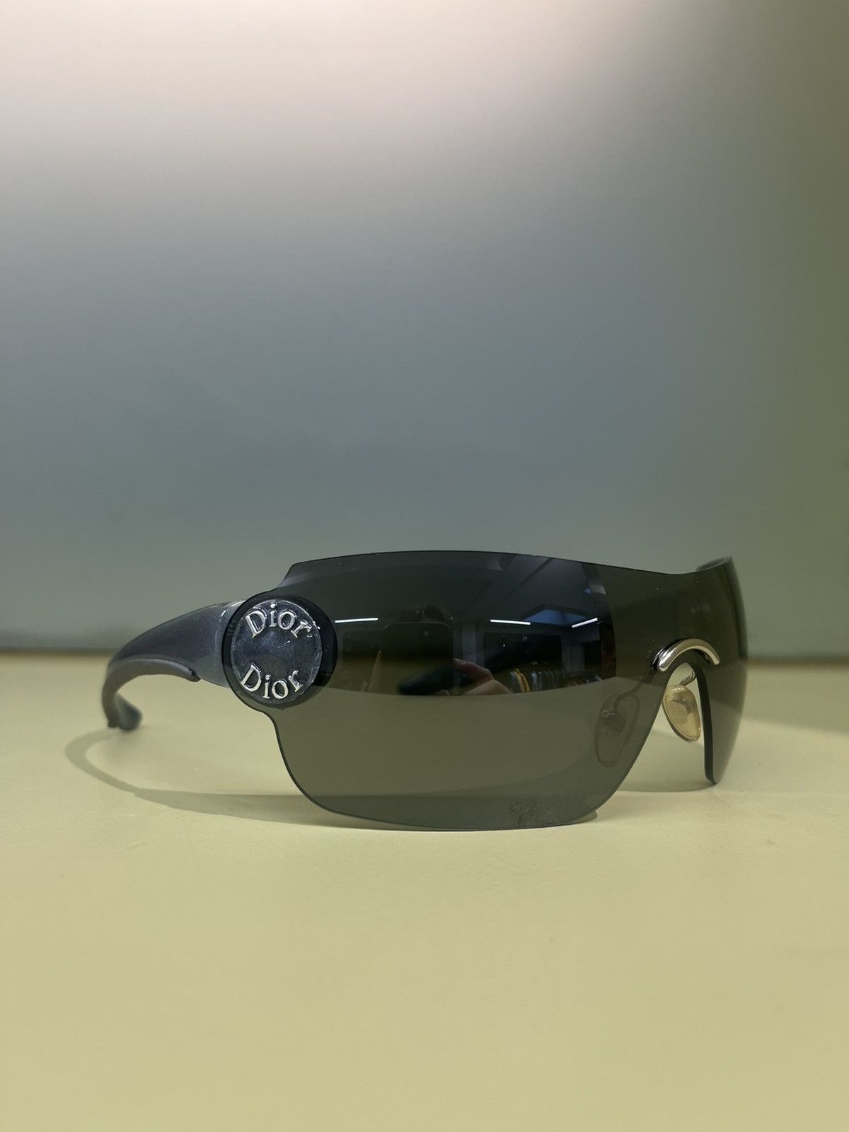 image of Dior Foldable Gray Schlak 2 Vintage Sunglasses, Women's
