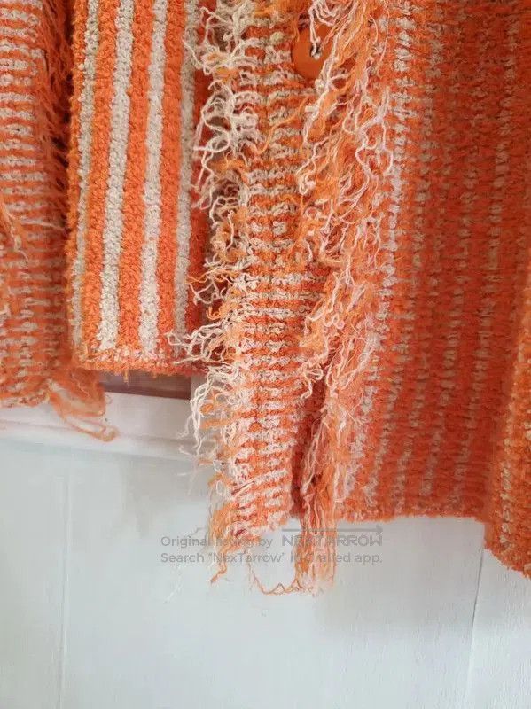 Prada Prada Spring Orange Long Sleeve Cardigan. Size XS / US 0-2 / IT 36-38 - 5 Thumbnail