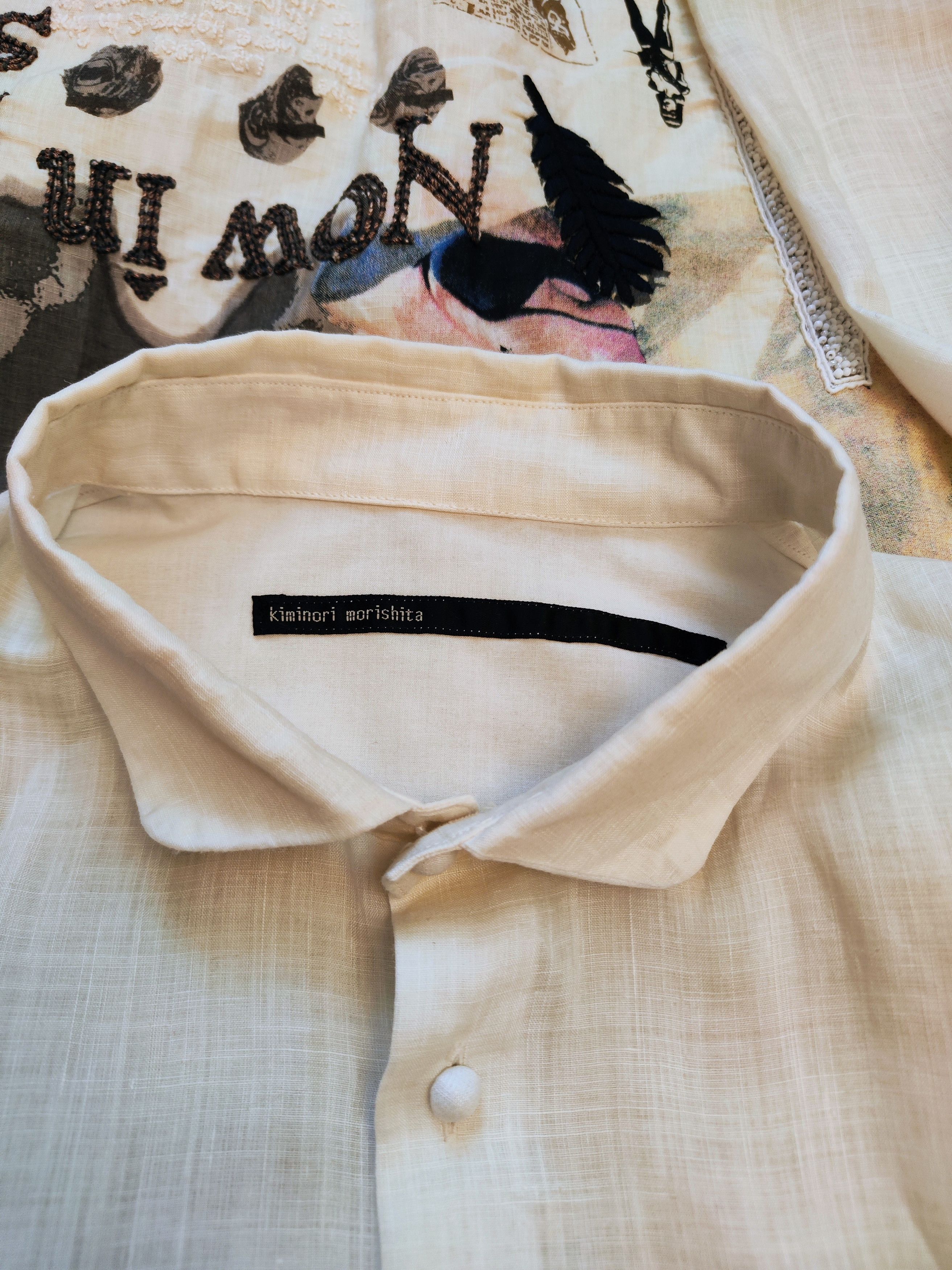Kiminori Morishita Runway handmade shirt SS08.Like Uma Wang or Ziggy Chen Size US L / EU 52-54 / 3 - 13 Thumbnail